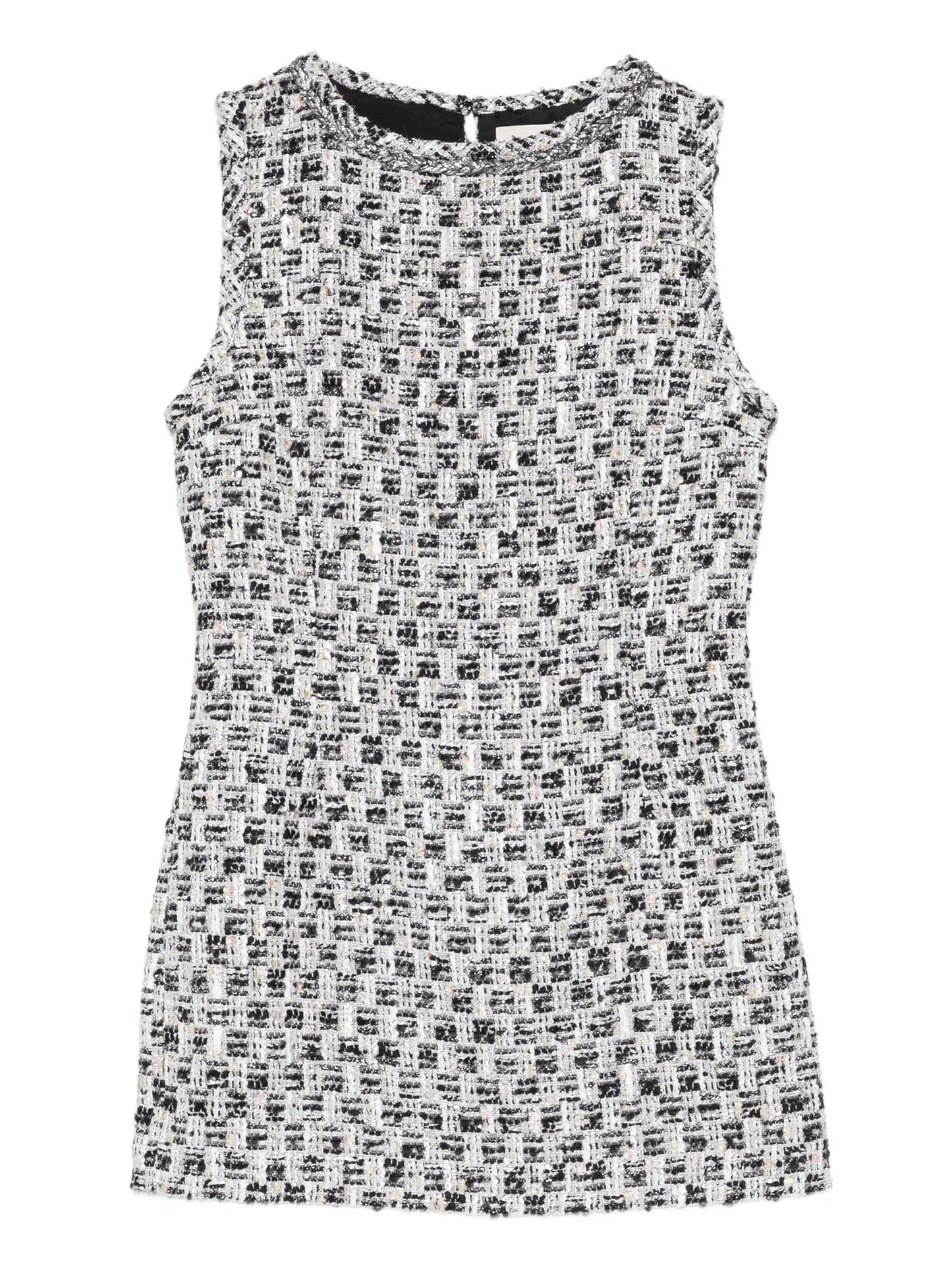 tweed mini dress