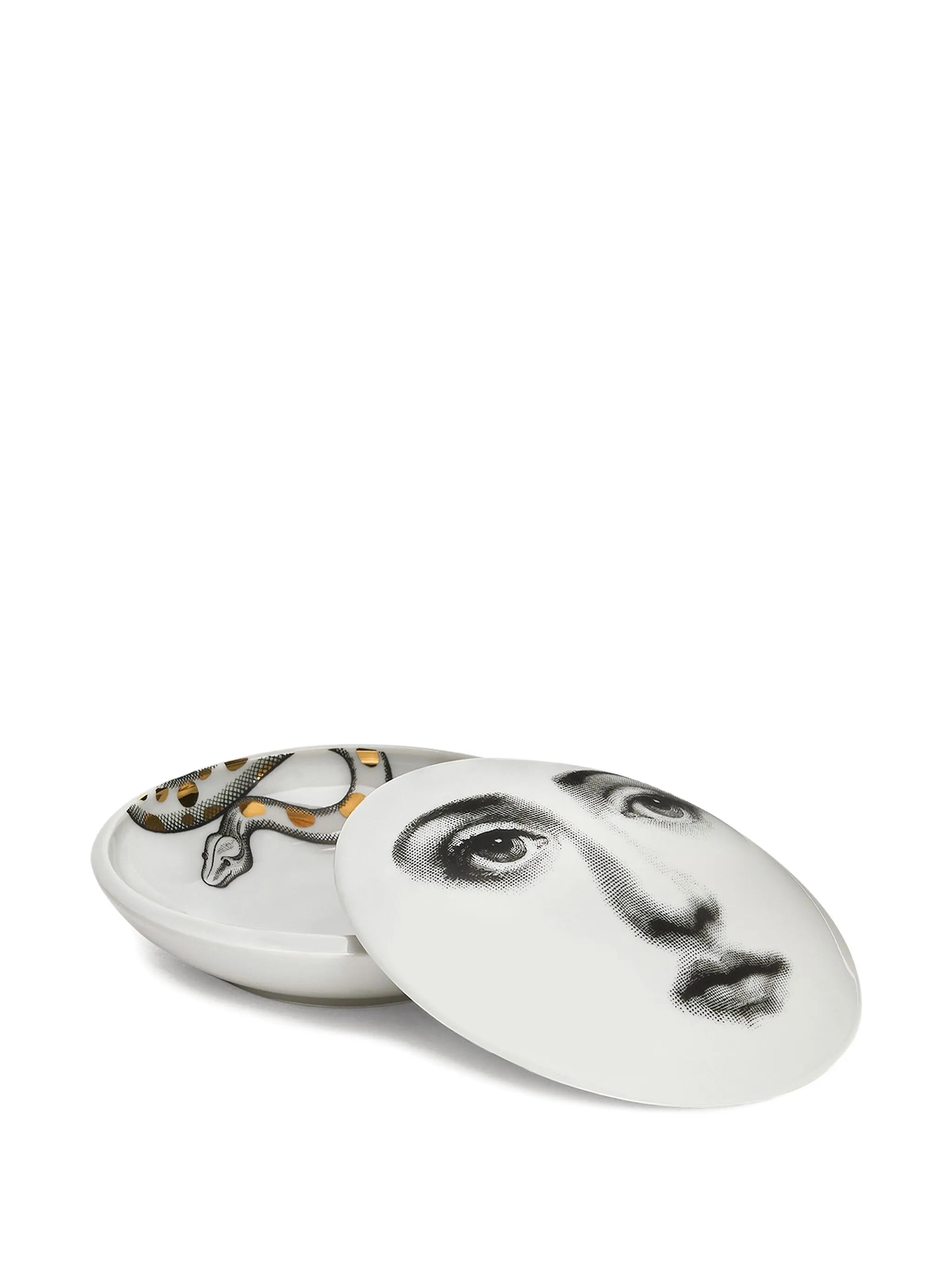 face-print round box