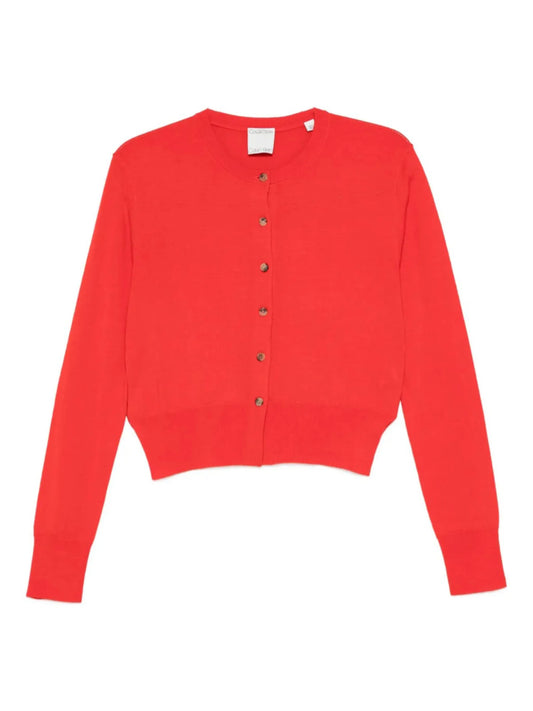 Lila merino-wool cardigan