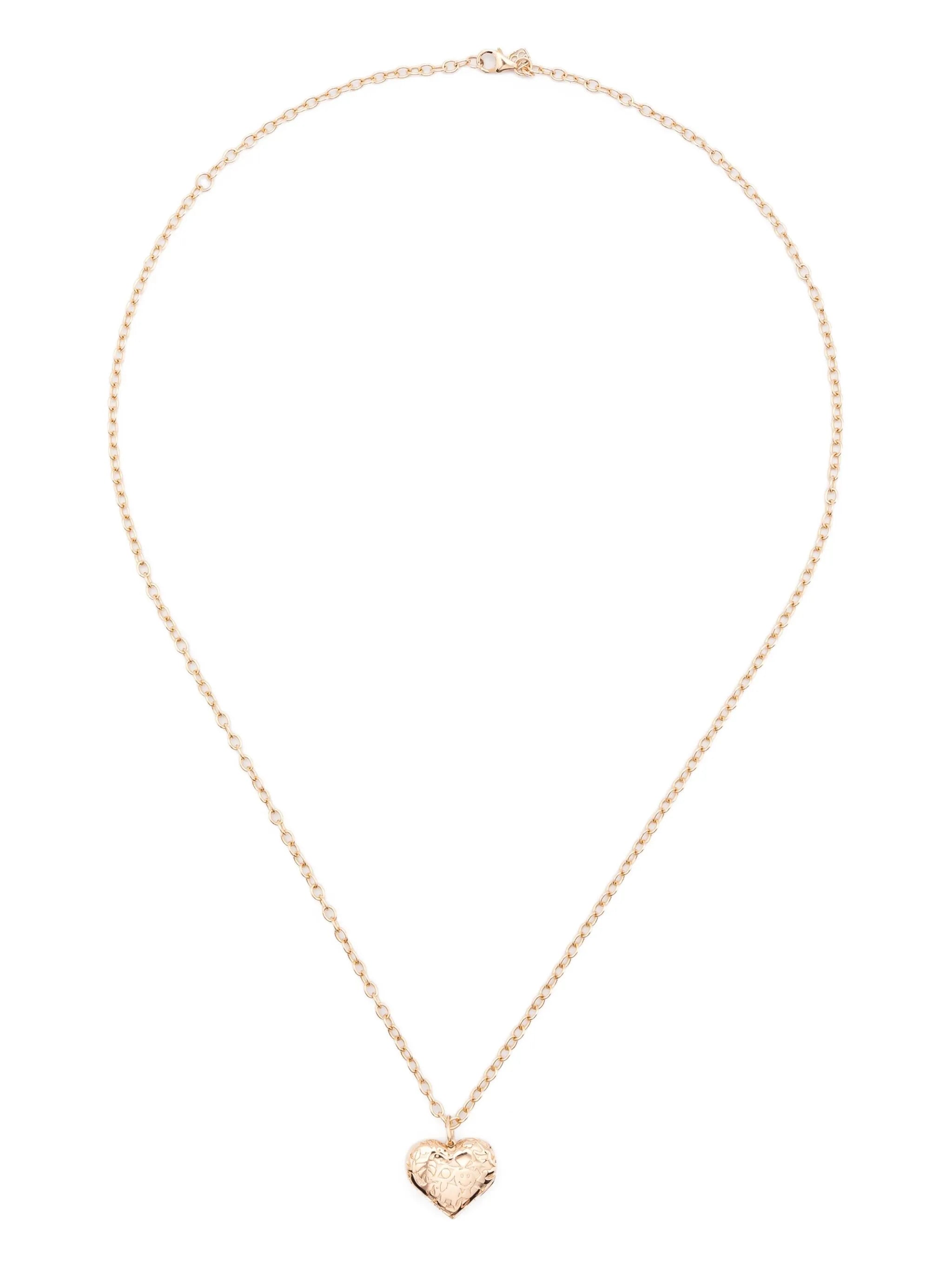 14CT yellow gold Heart necklace