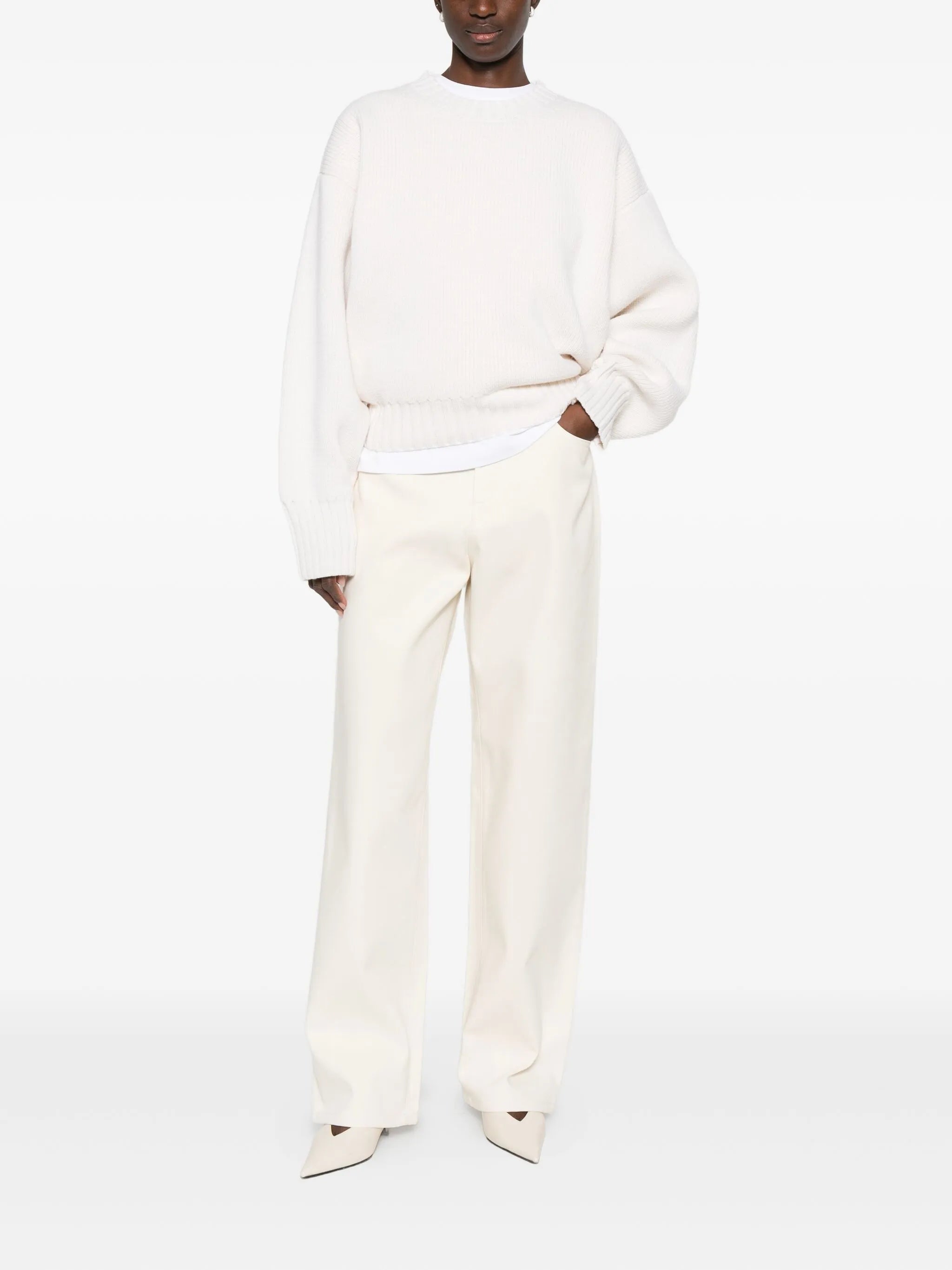 compact cotton jeans