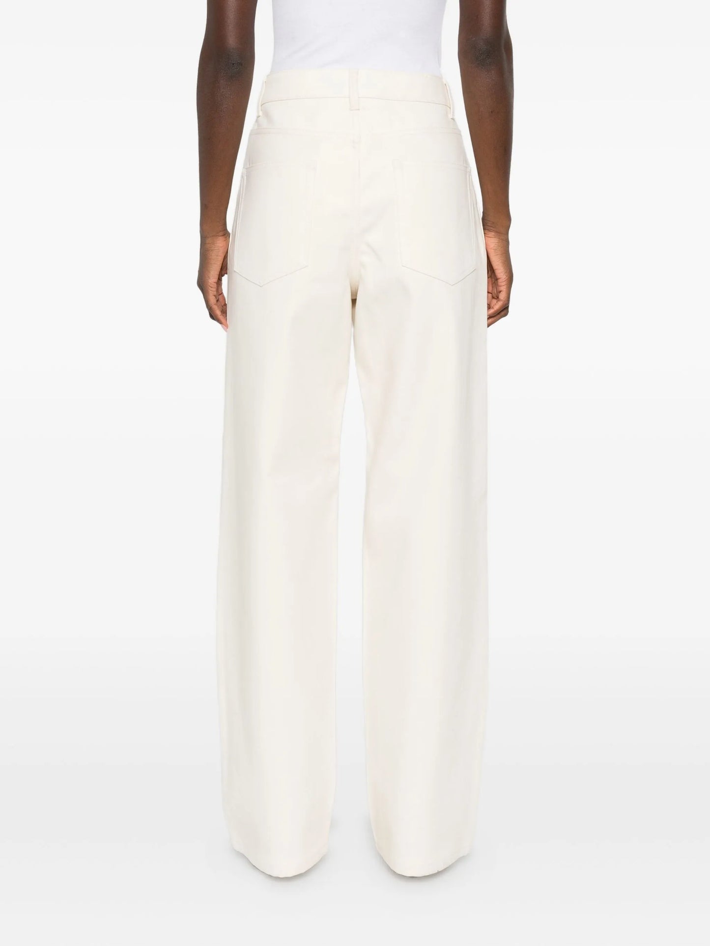 compact cotton jeans