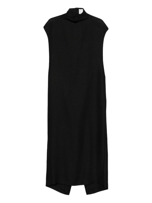 Thea mock-neck maxi dress