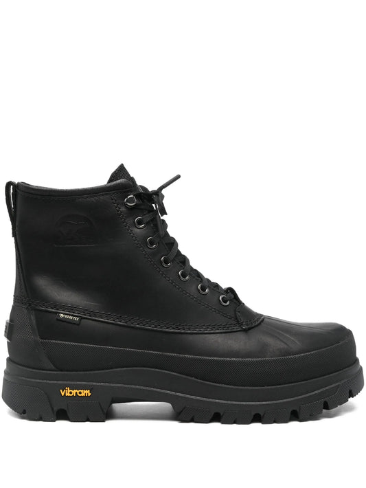 Daystorm lace-up leather boots