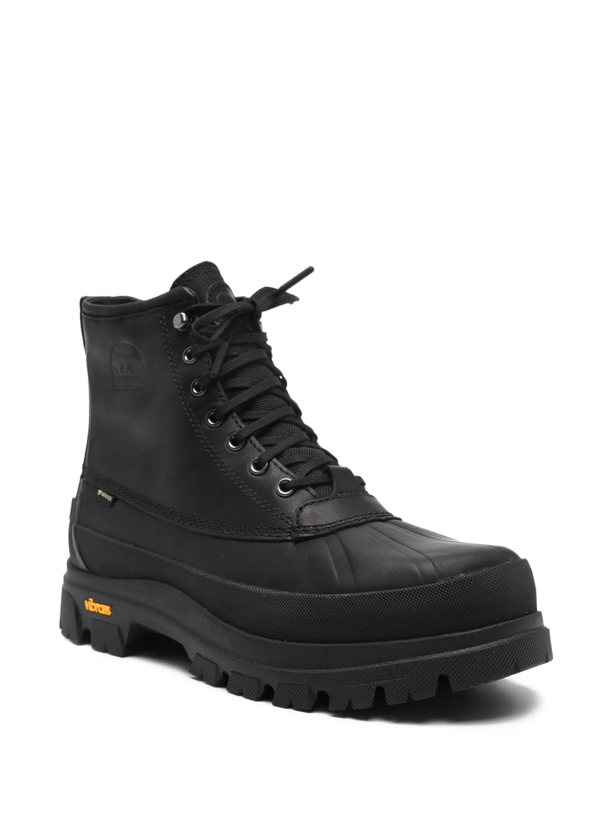 Daystorm lace-up leather boots