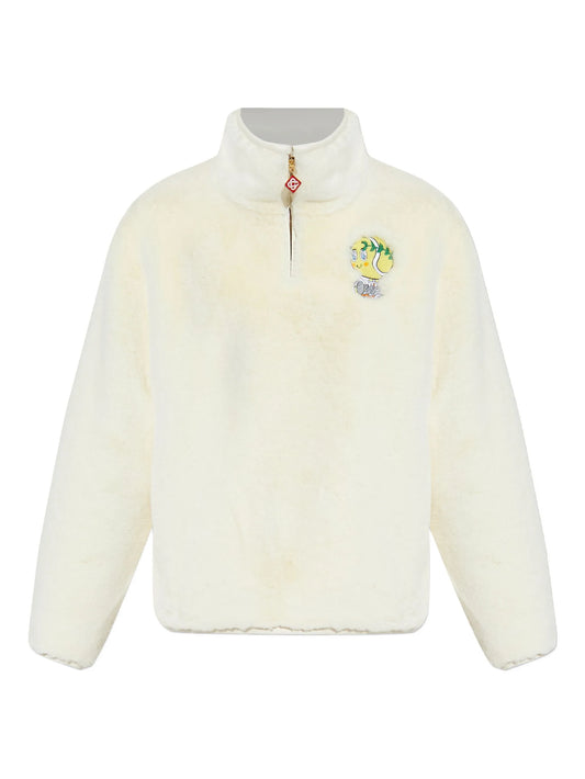 Tennis Mascot half-zip sweatshirt