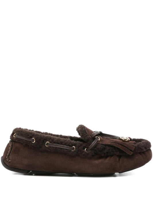 Manon suede loafers