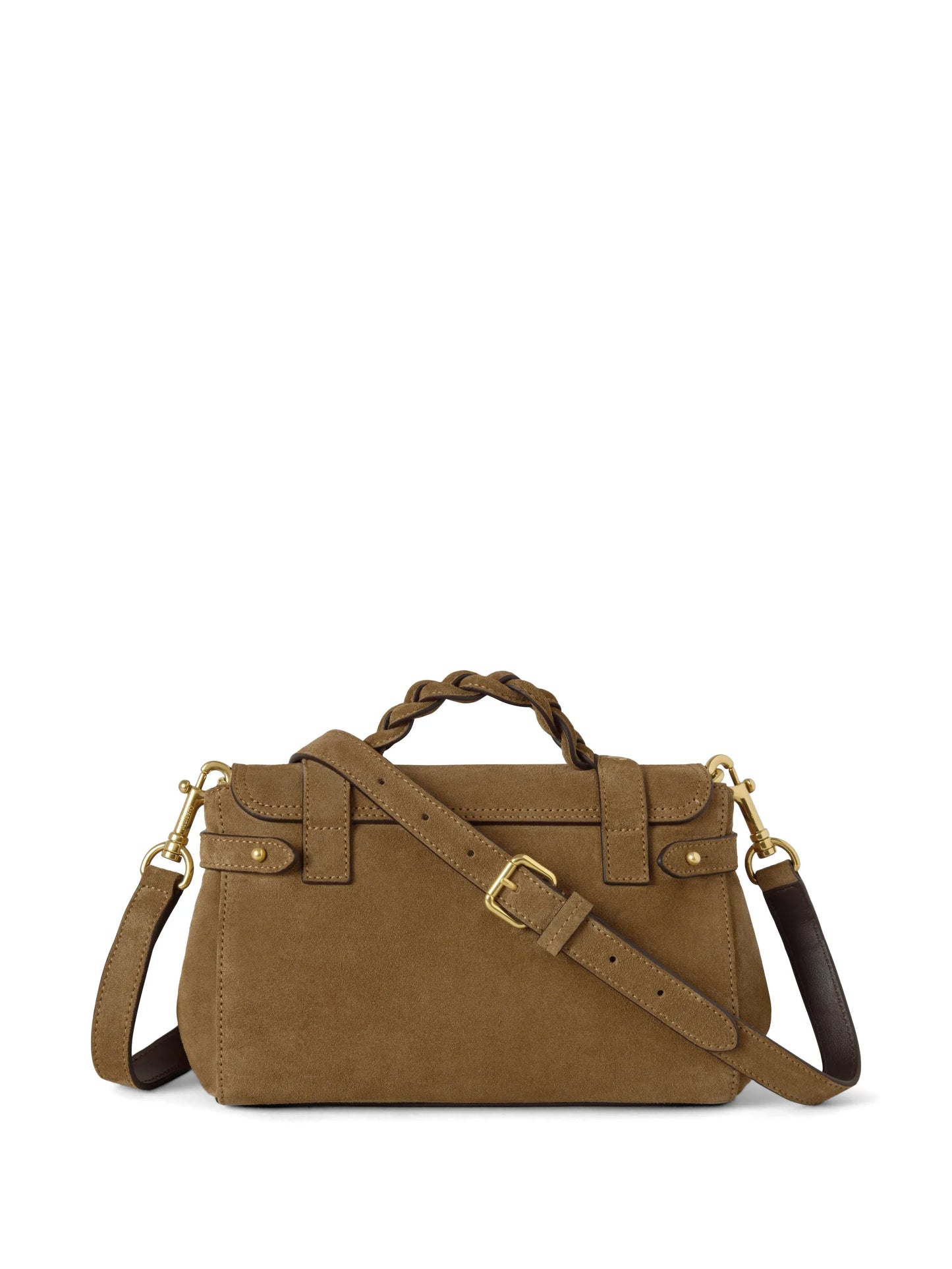 mini Alexa braided-handle tote bag