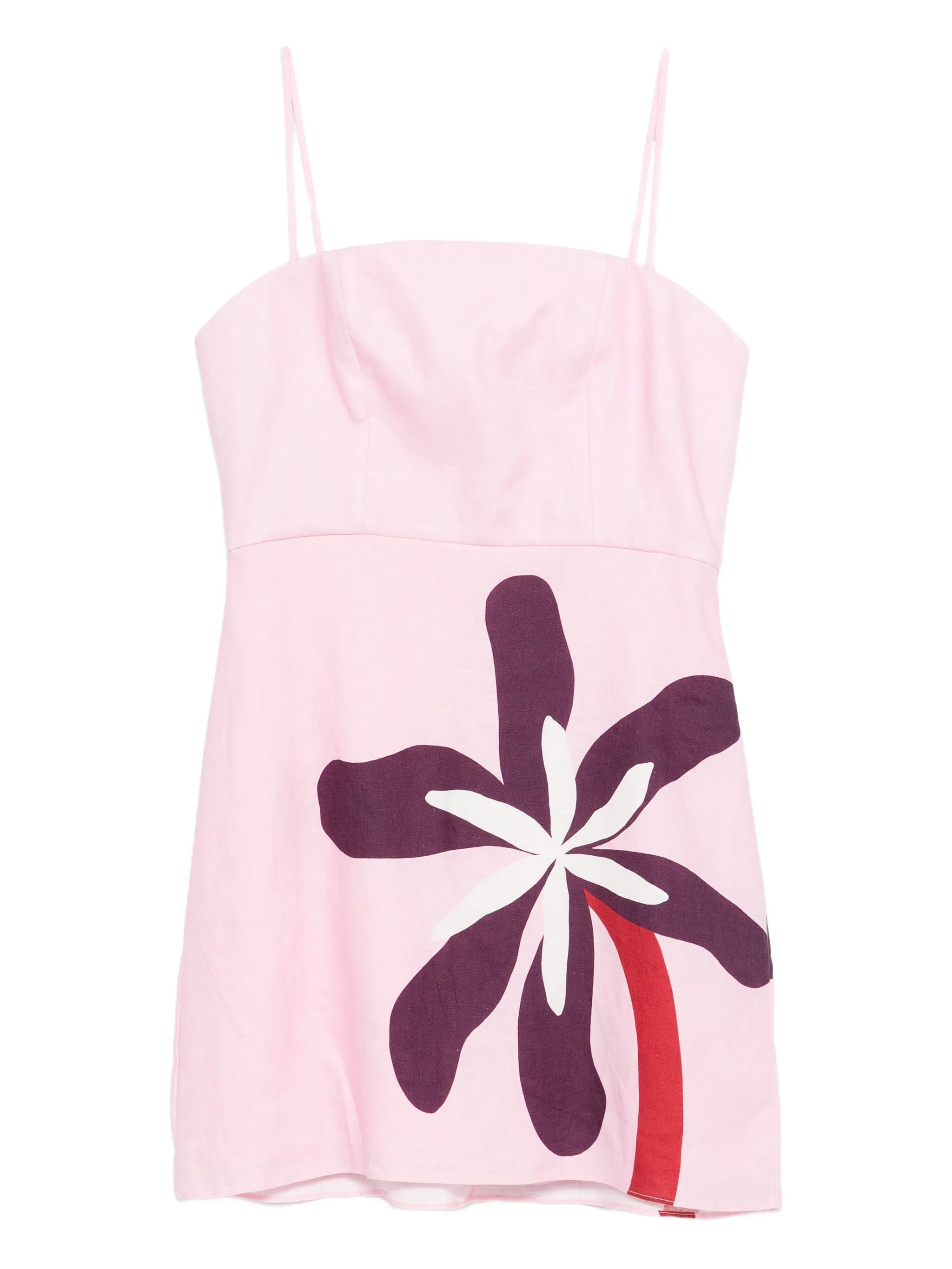 Roma floral mini dress