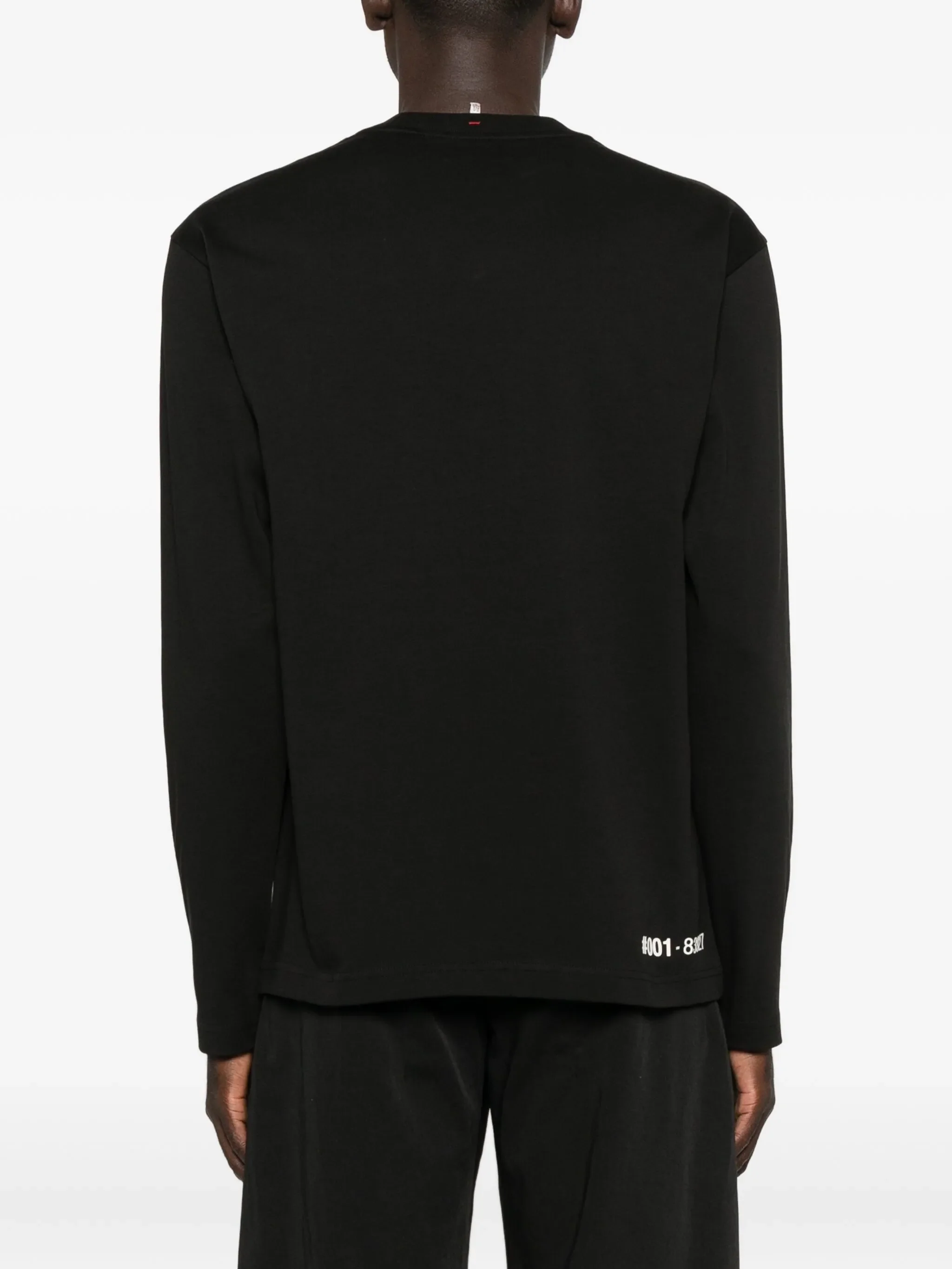 logo-embroidered sweatshirt