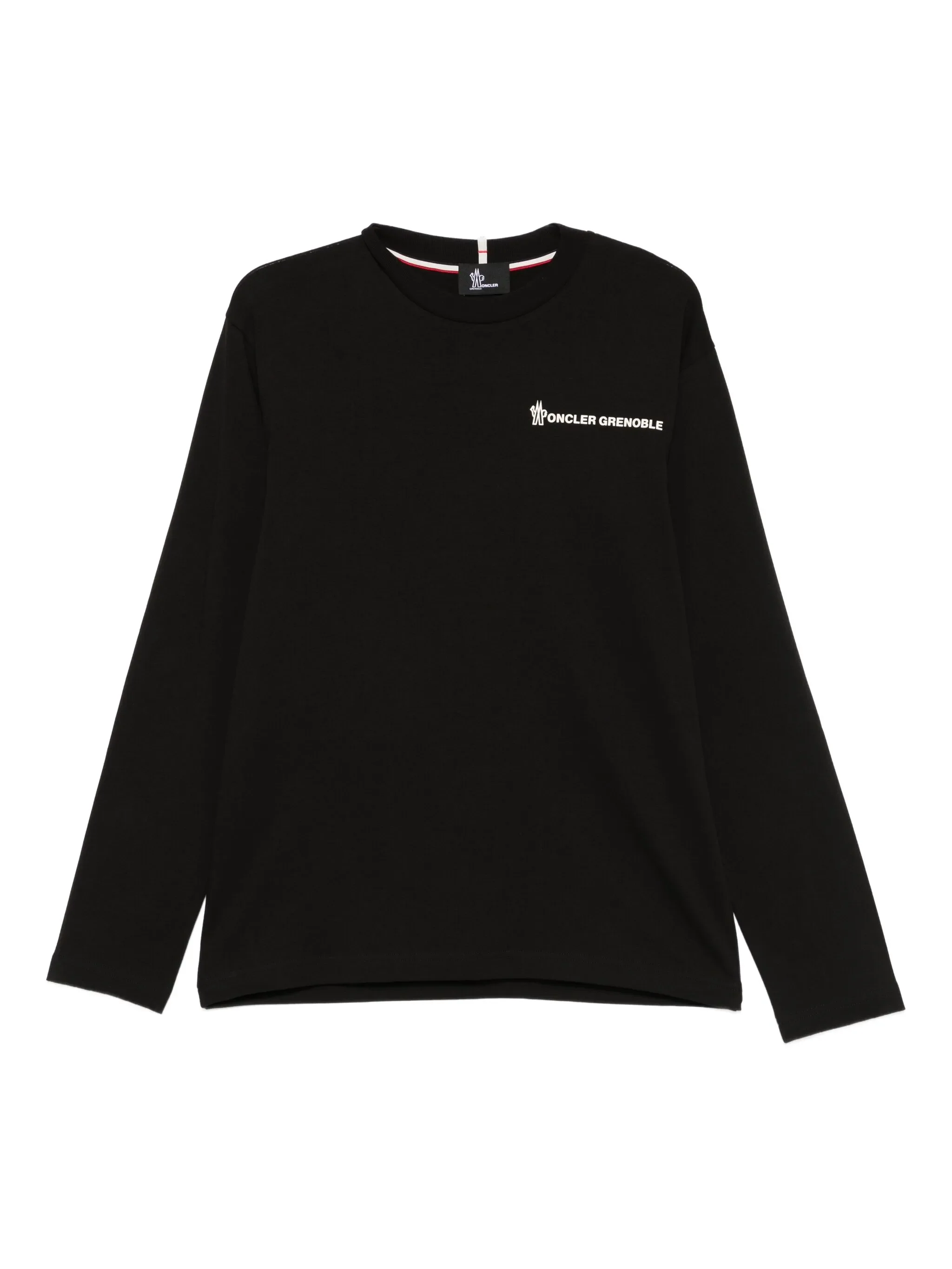 logo-embroidered sweatshirt