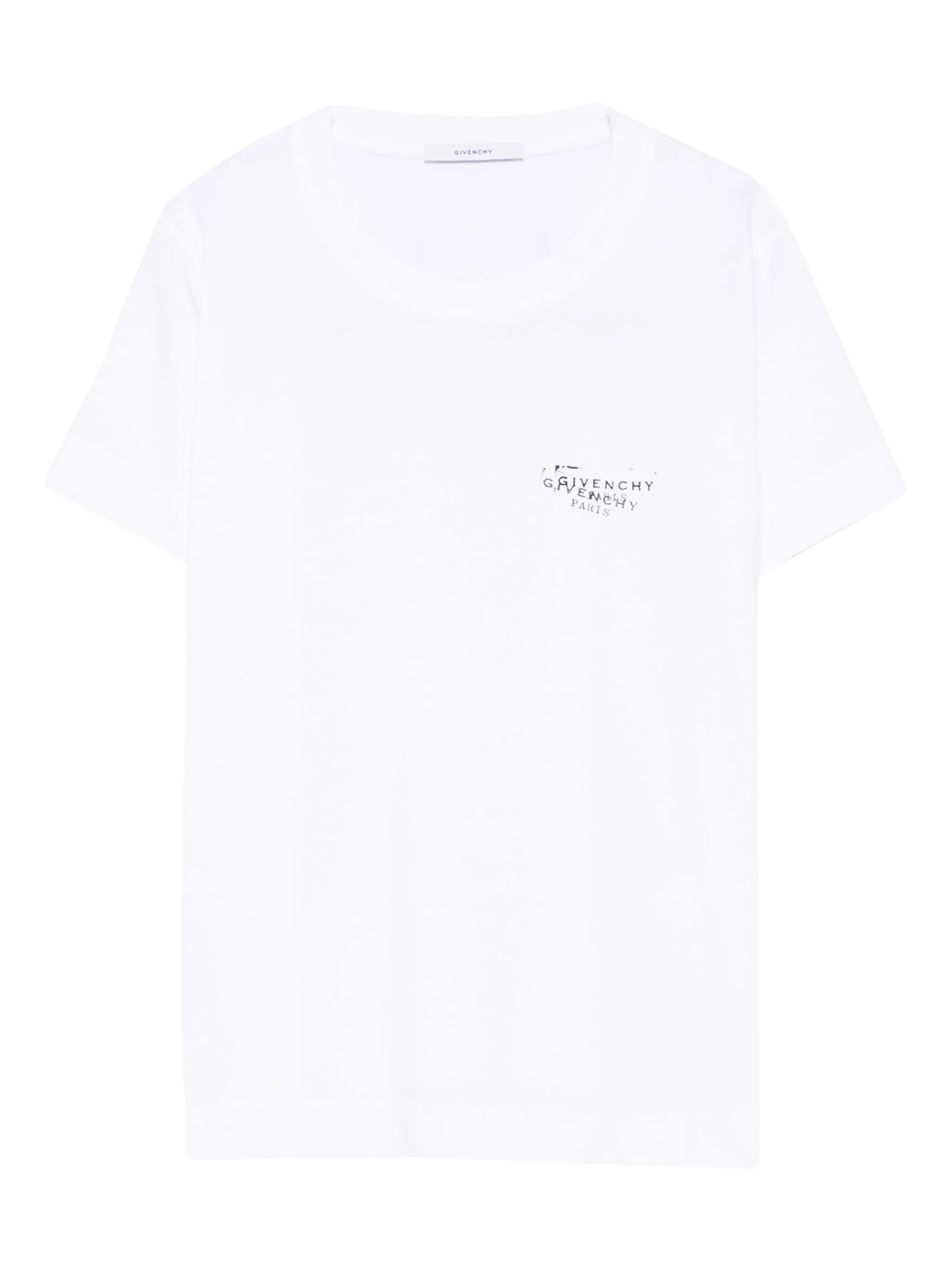T-shirt in cotton with logo stamp print