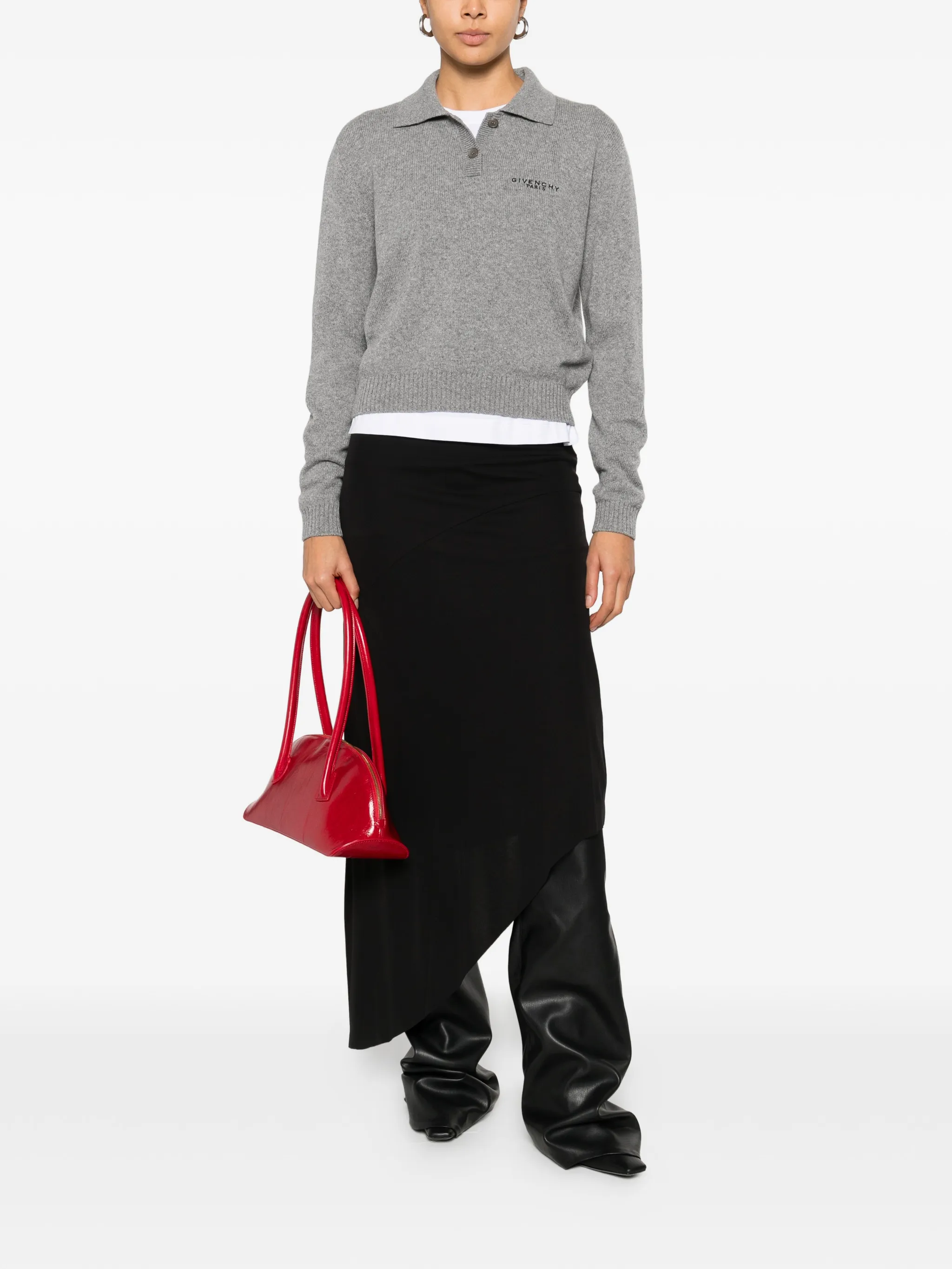 polo in wool and cashmere