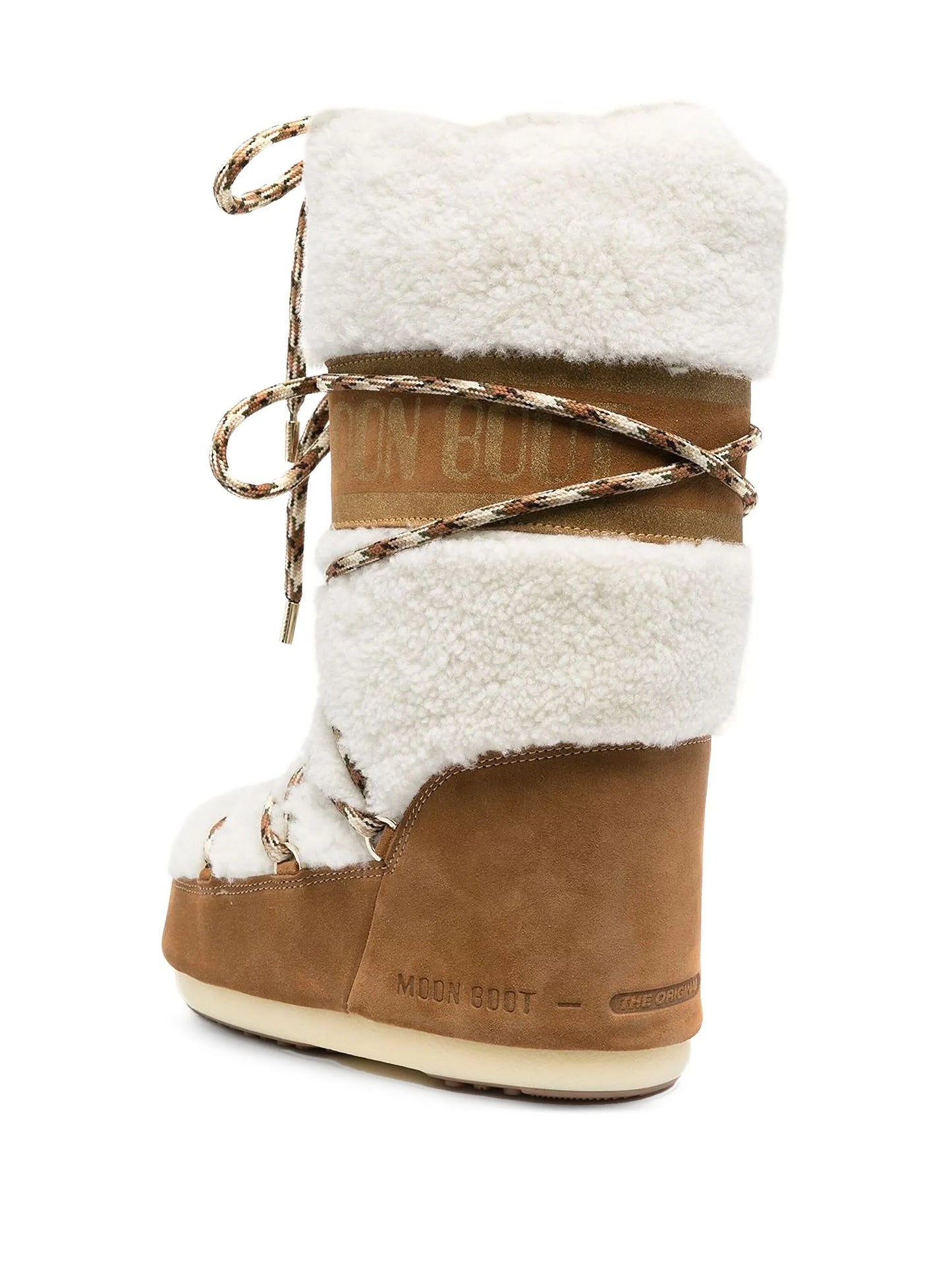 Lab69 Icon shearling-panelled lace-up boots