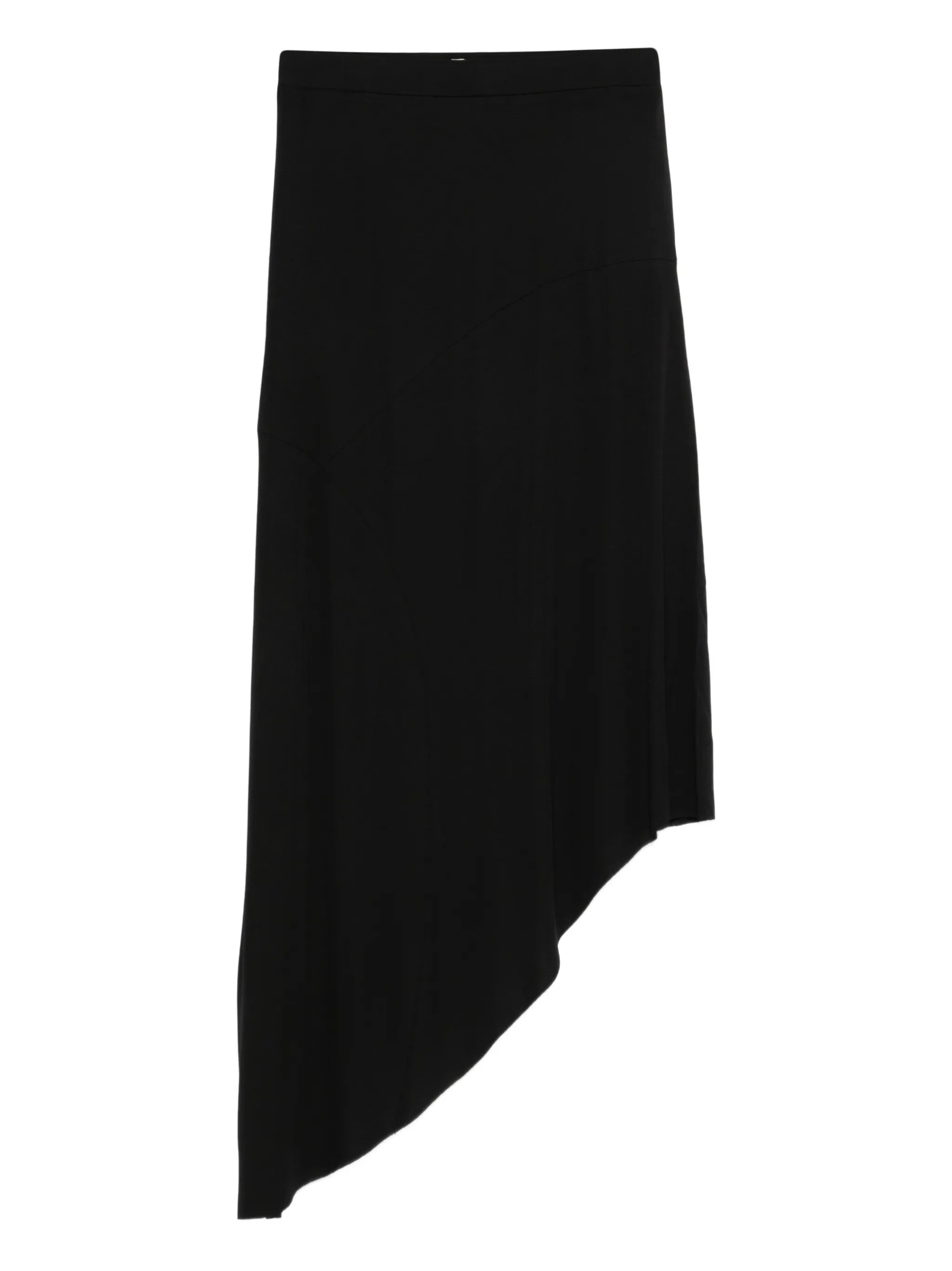Kitty sheer asymmetric skirt