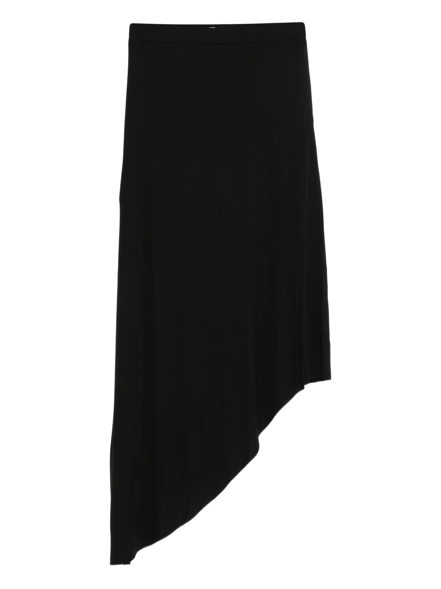 Kitty sheer asymmetric skirt
