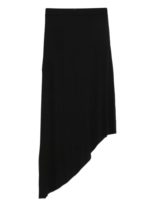 Kitty sheer asymmetric skirt
