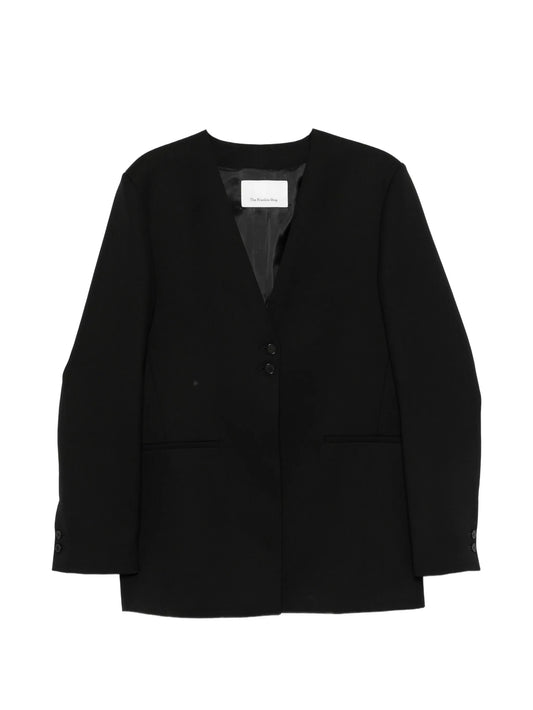 single-breasted blazer