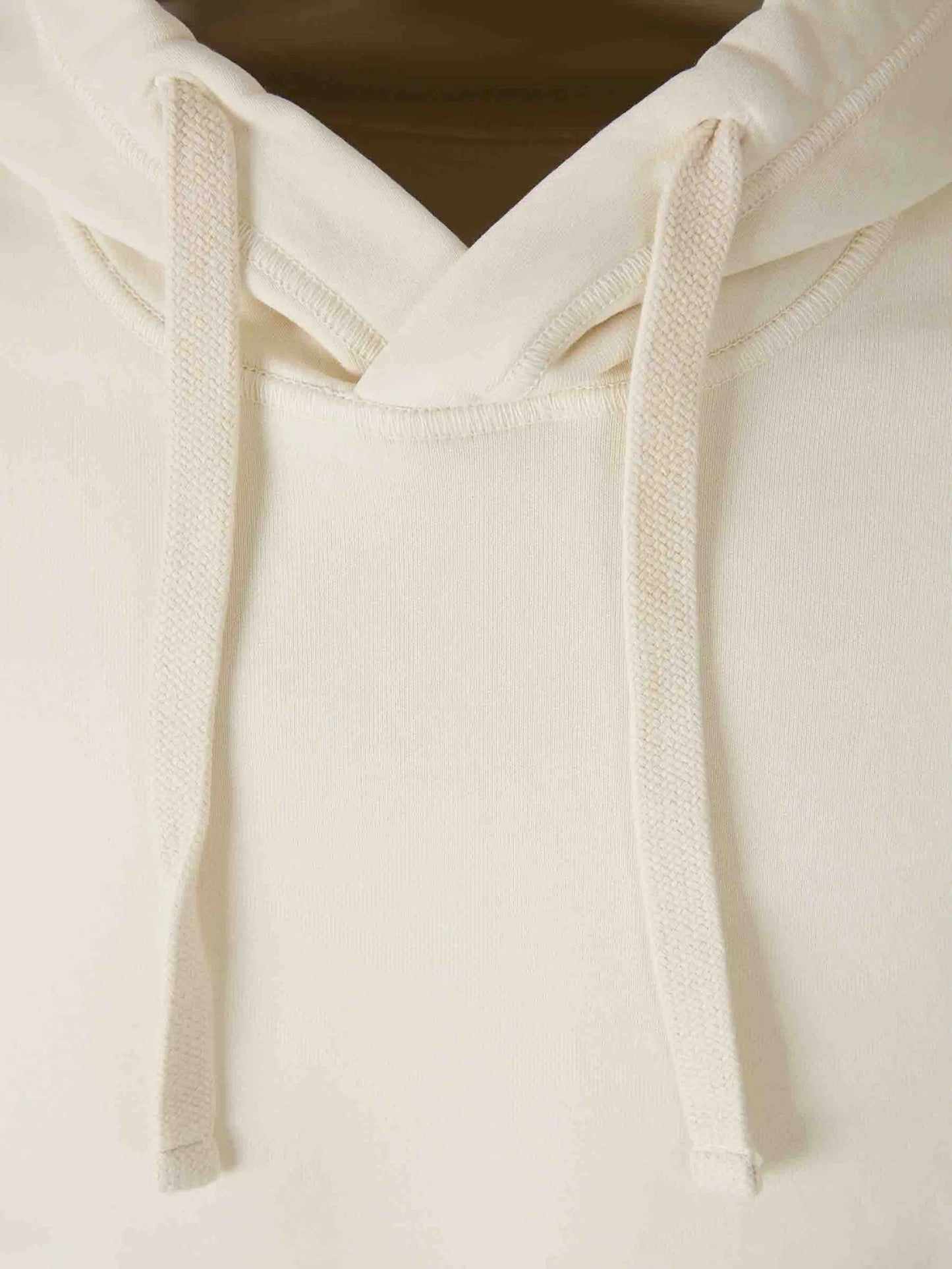hooded patch sweatshirt