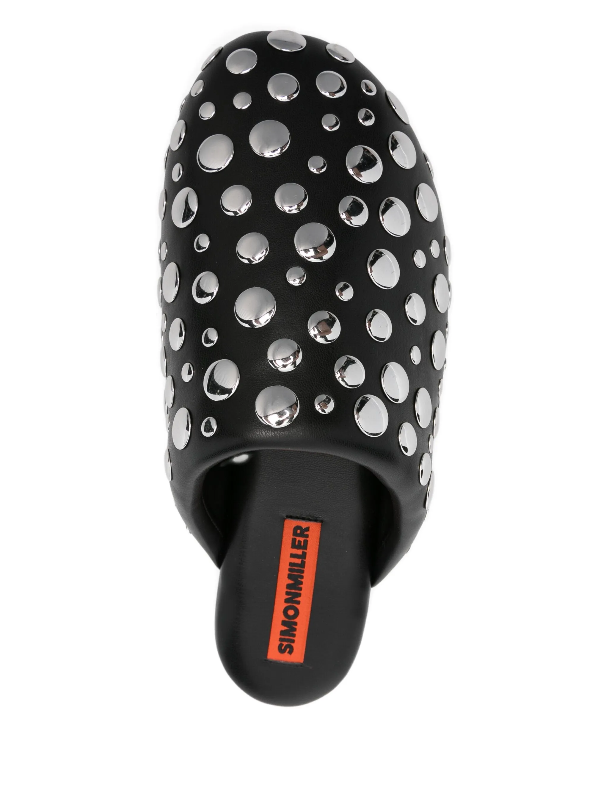 stud-embellished slippers