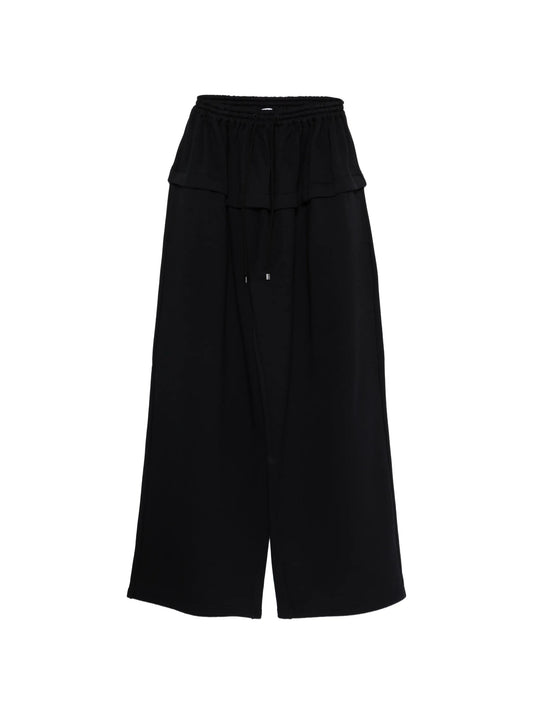 peplum track pants