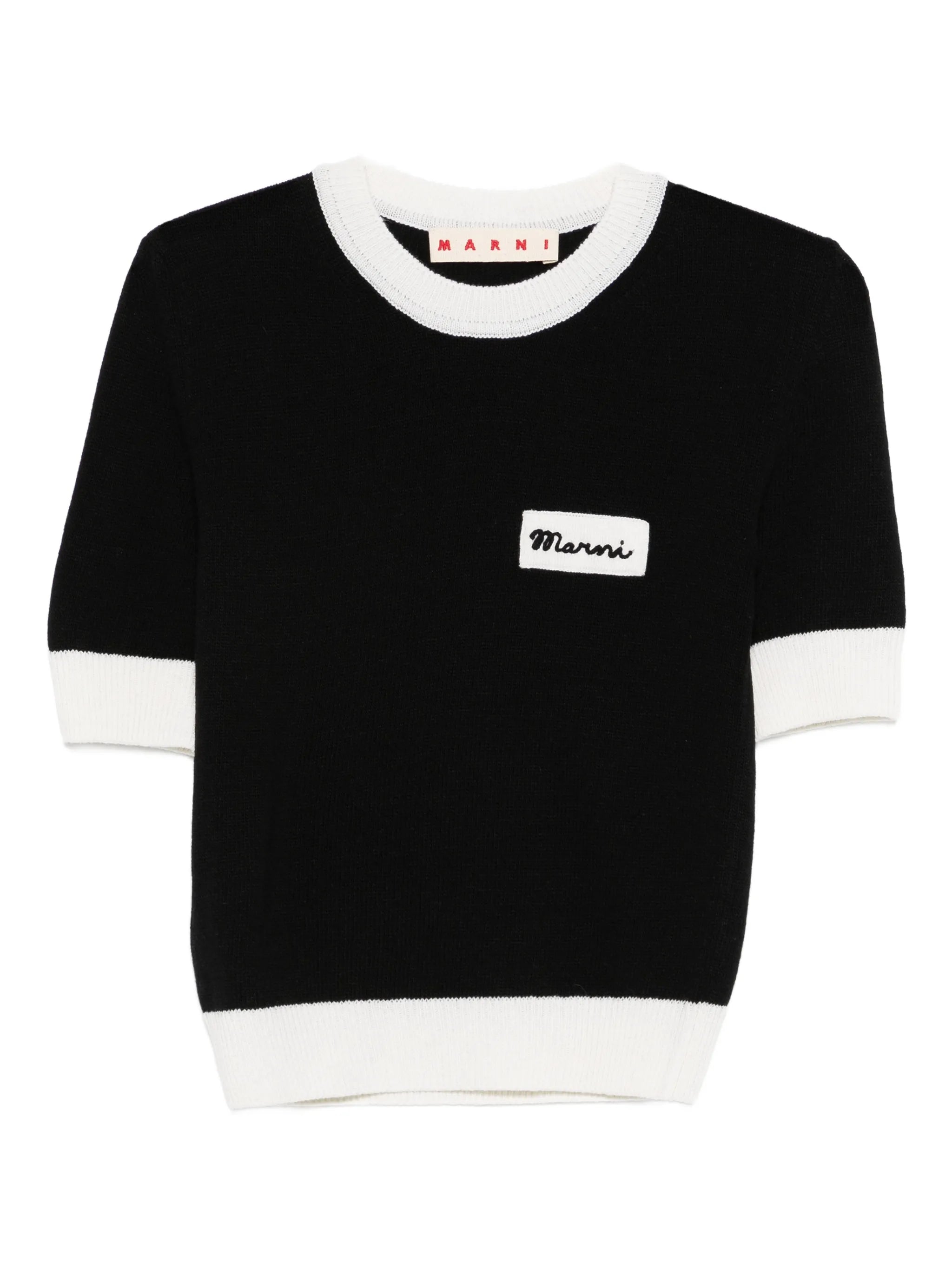 logo short-sleeve top