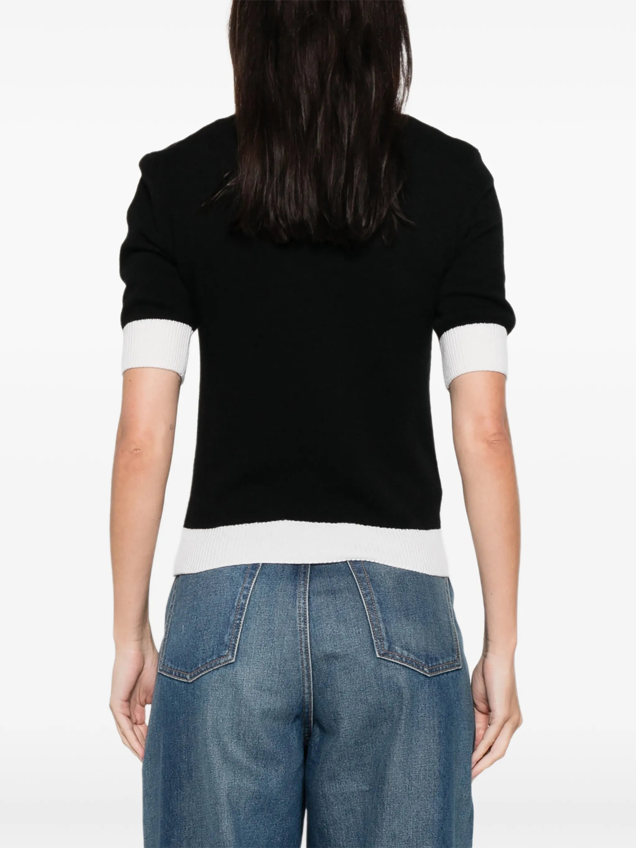 logo short-sleeve top
