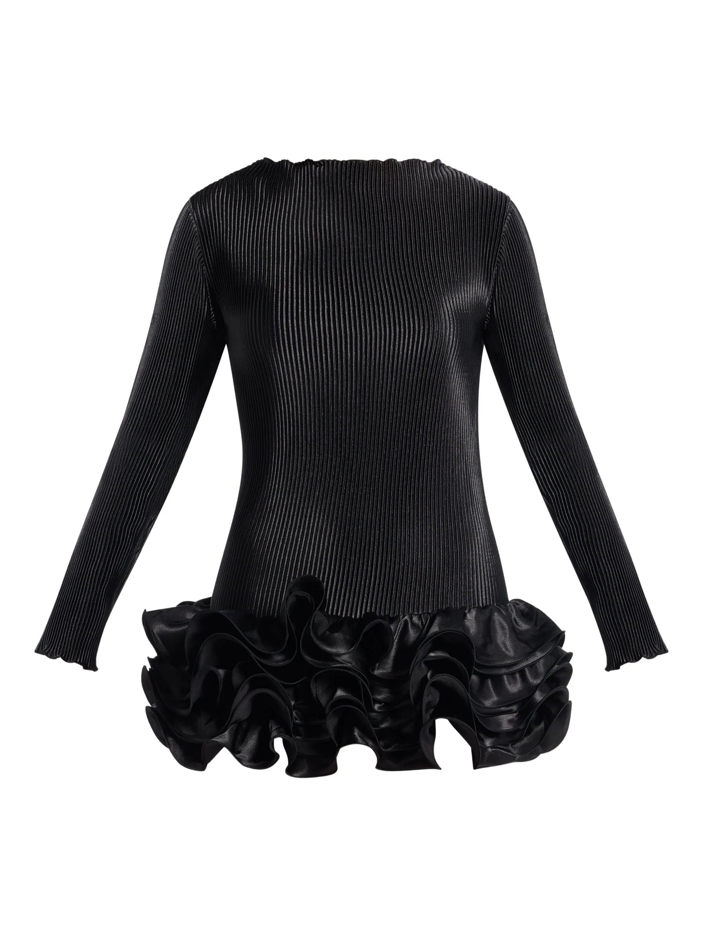 Park Avenue ruffled mini dress