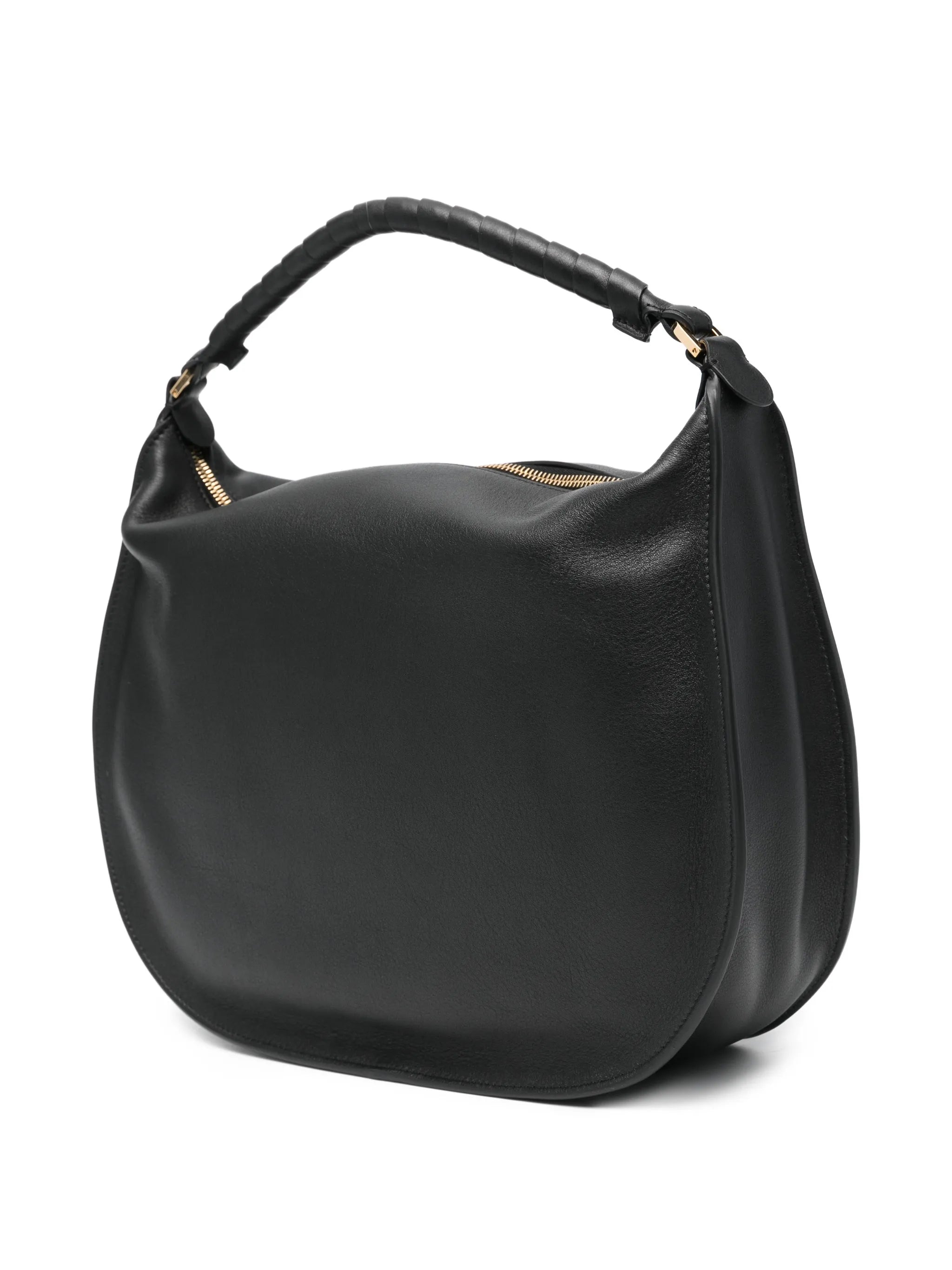 Marcie braided-handle tote bag