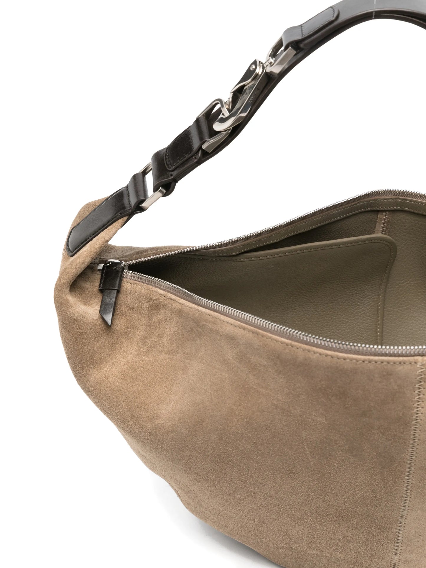 Quiver suede shoulder bag