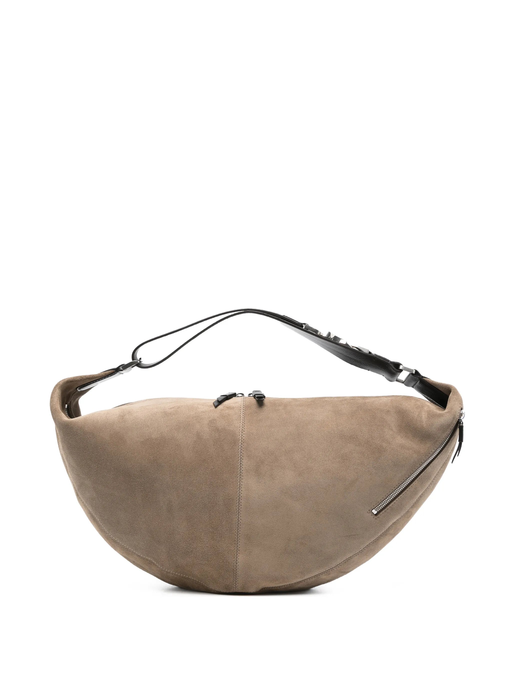 Quiver suede shoulder bag