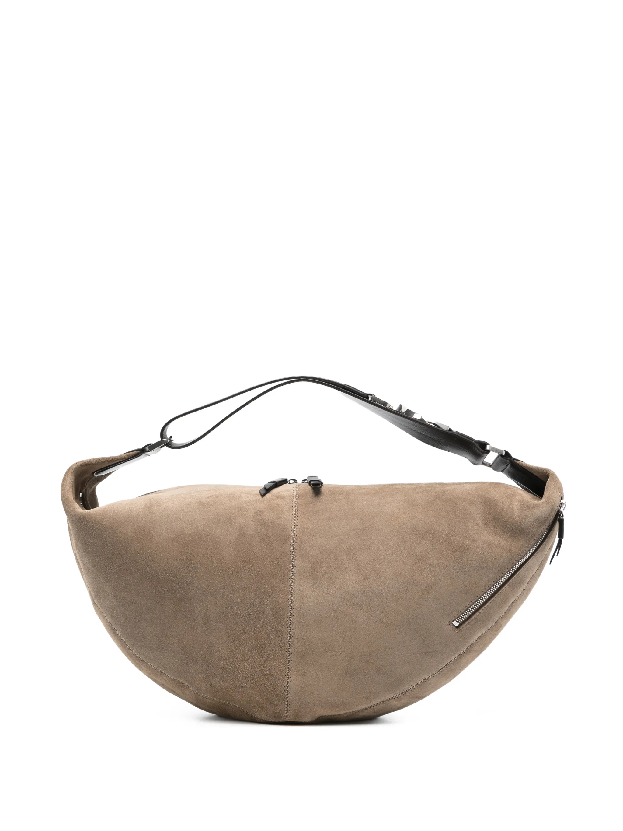 Quiver Clip bag in suede leather