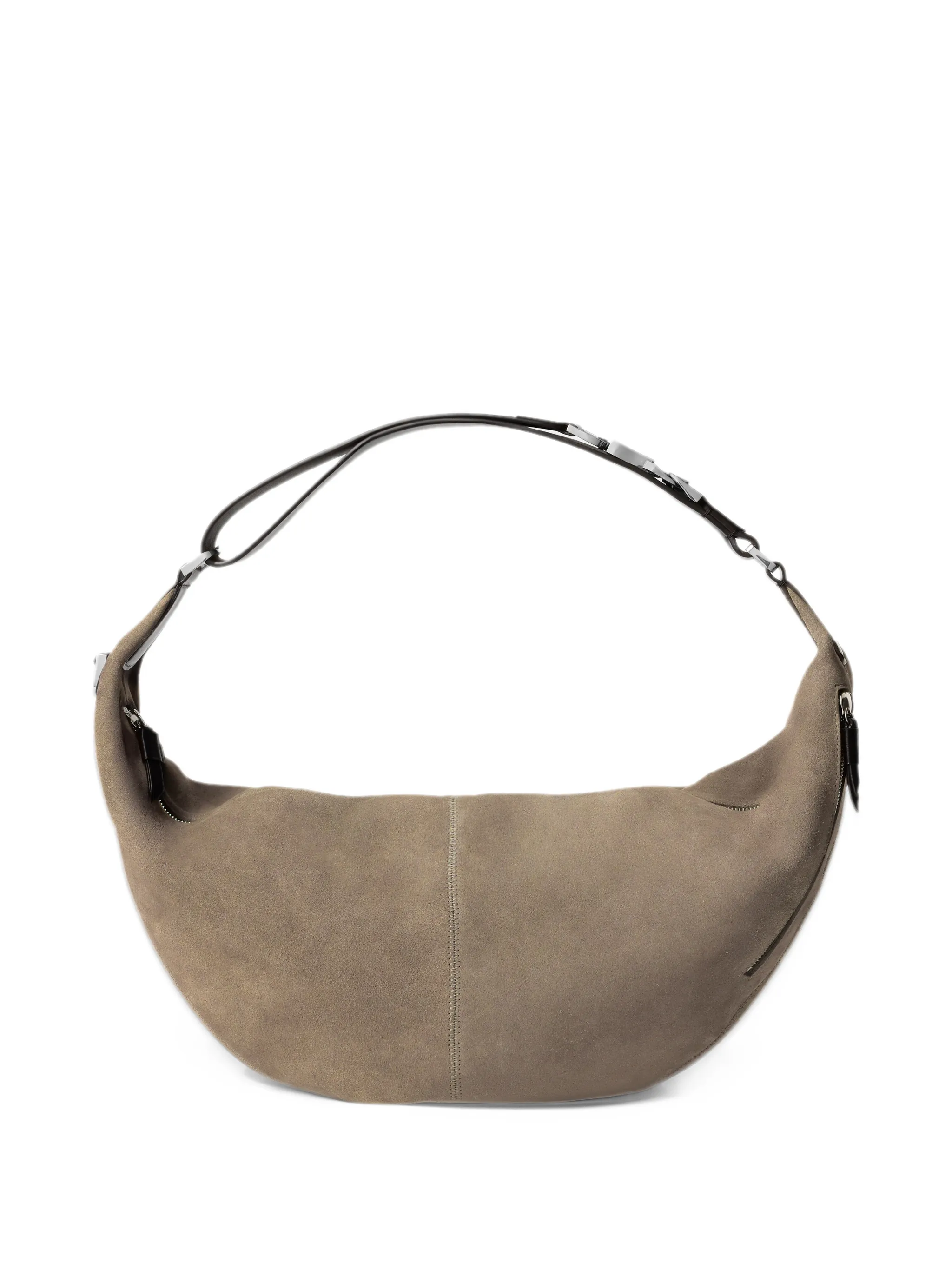 Quiver Clip bag in suede leather