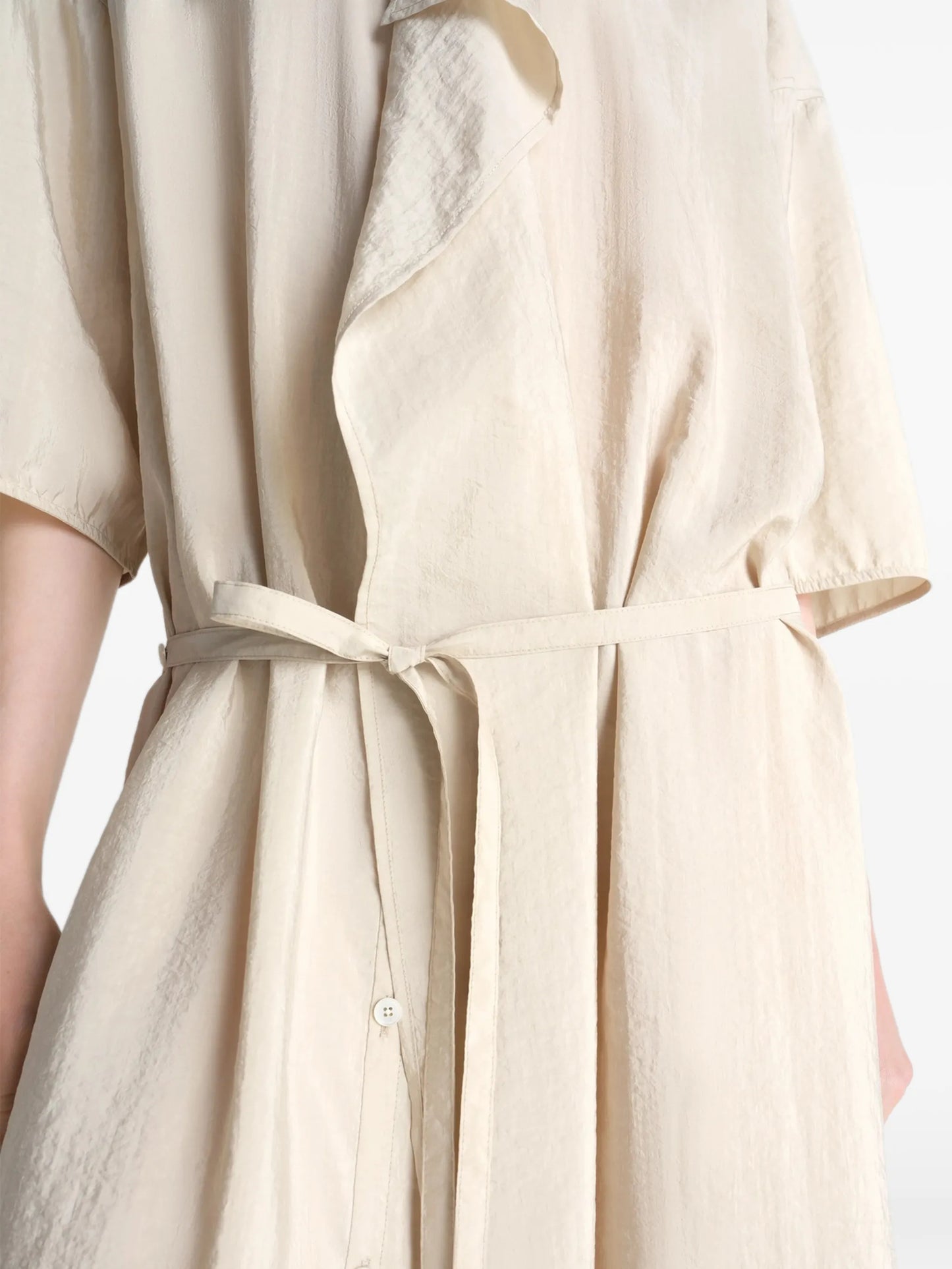 asymmetrical shirt dress