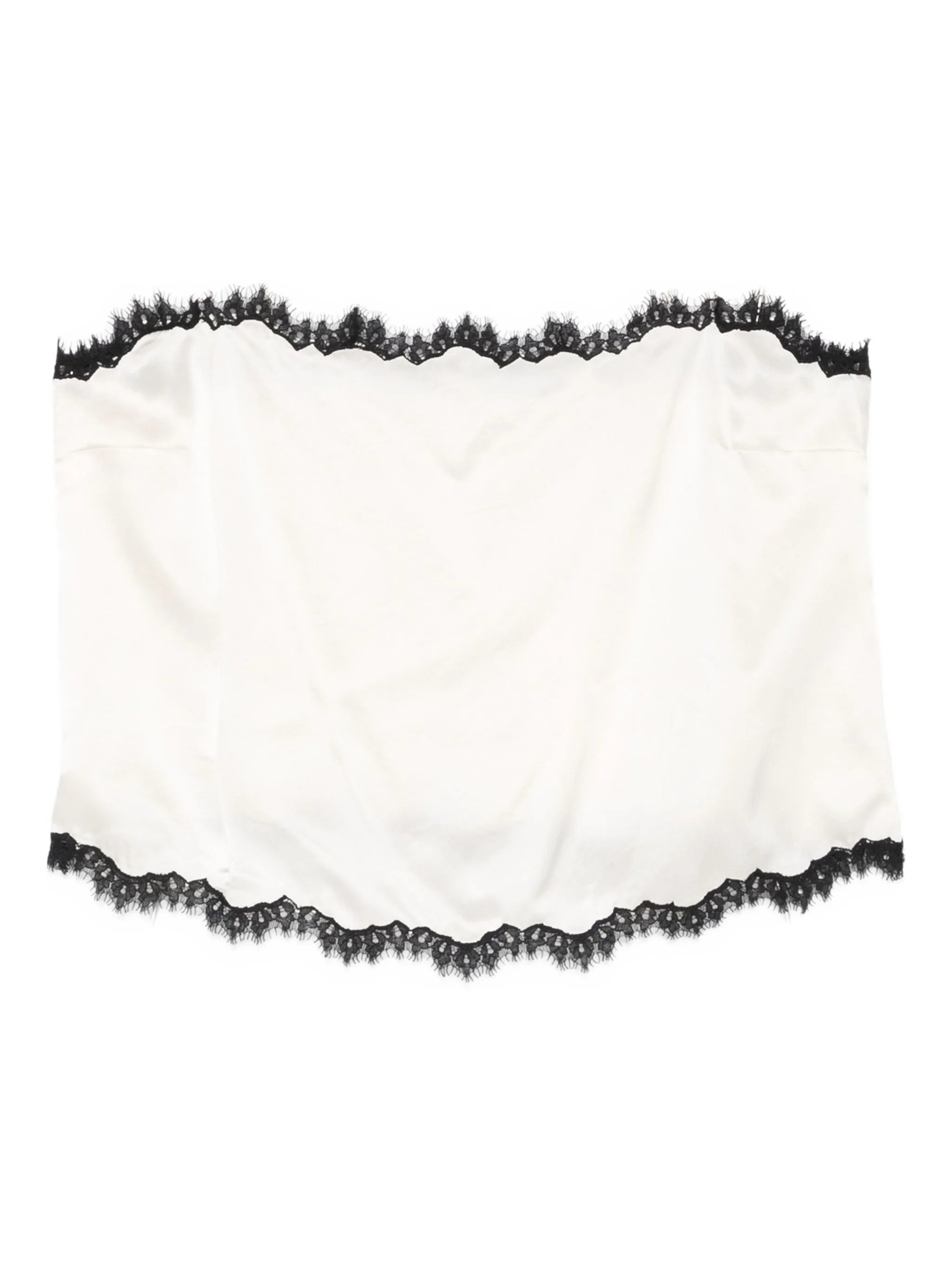 Loure square-neck lace top