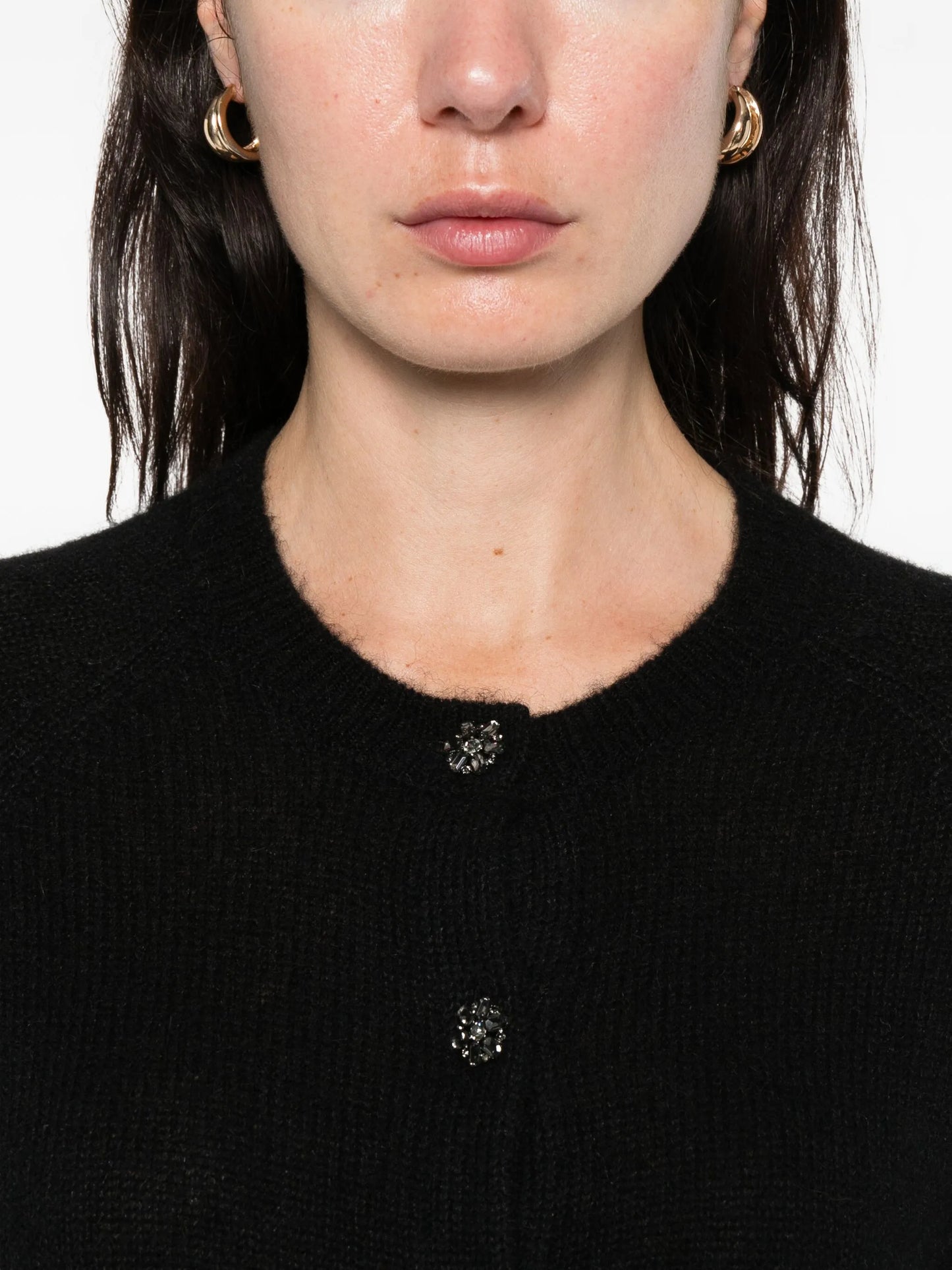Petra embellished-button cardigan