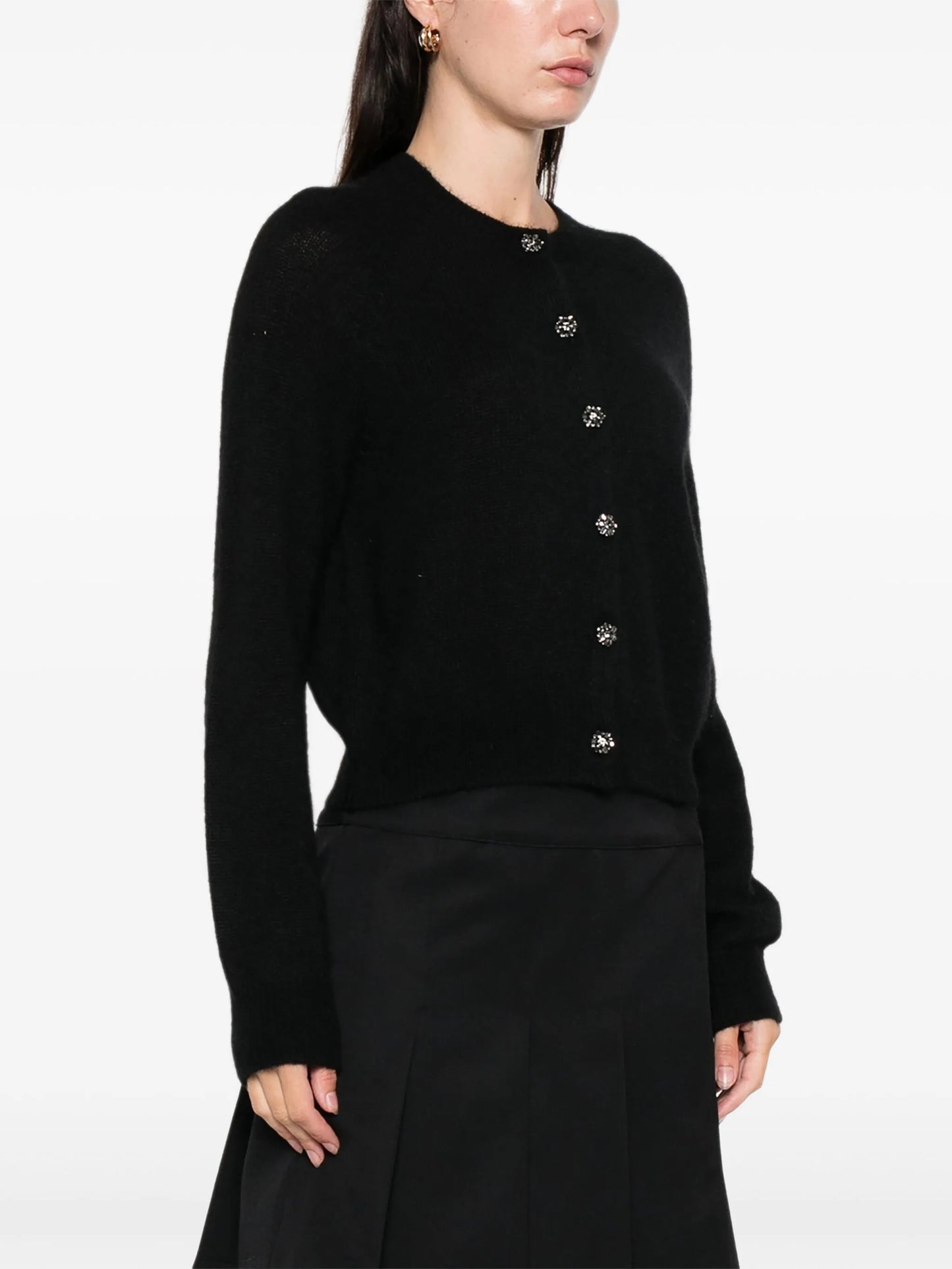 Petra embellished-button cardigan