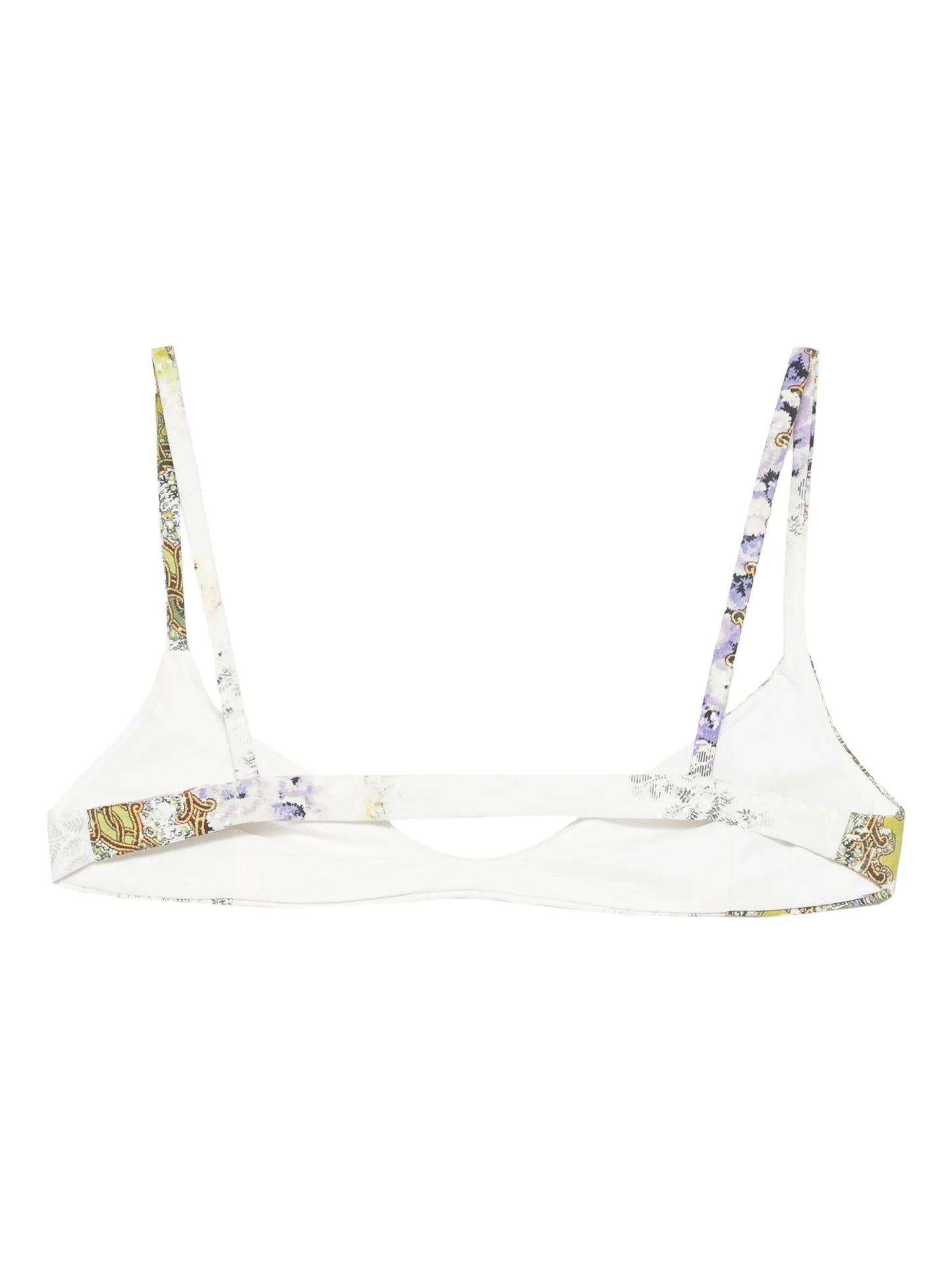 Absence printed bikini top
