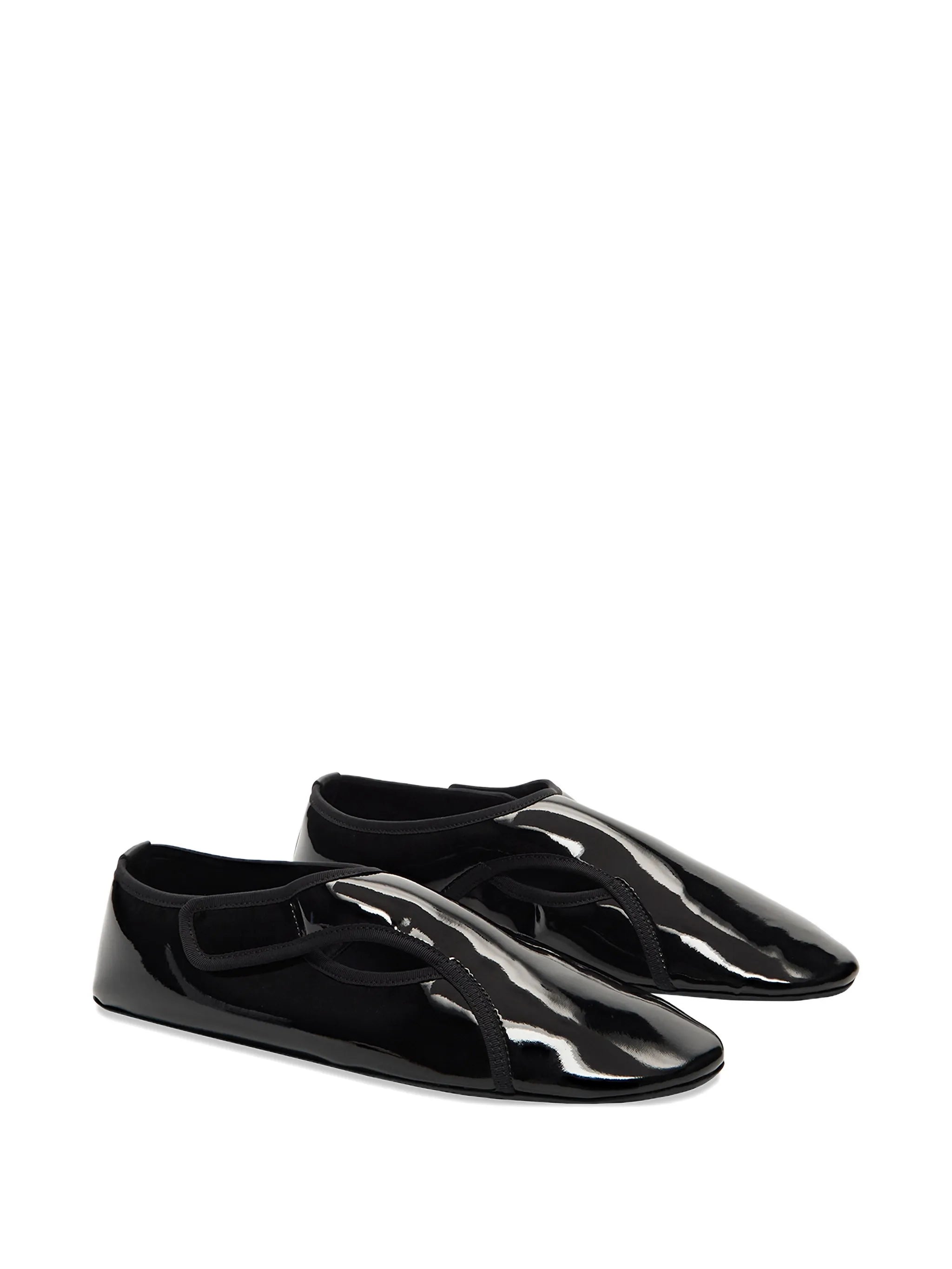 Ballet patent flats