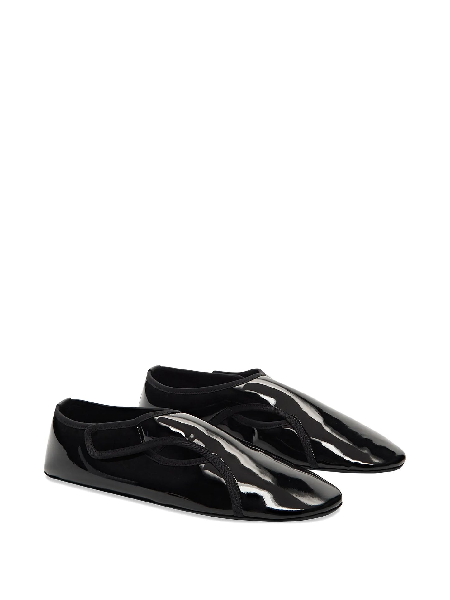 Ballet patent flats