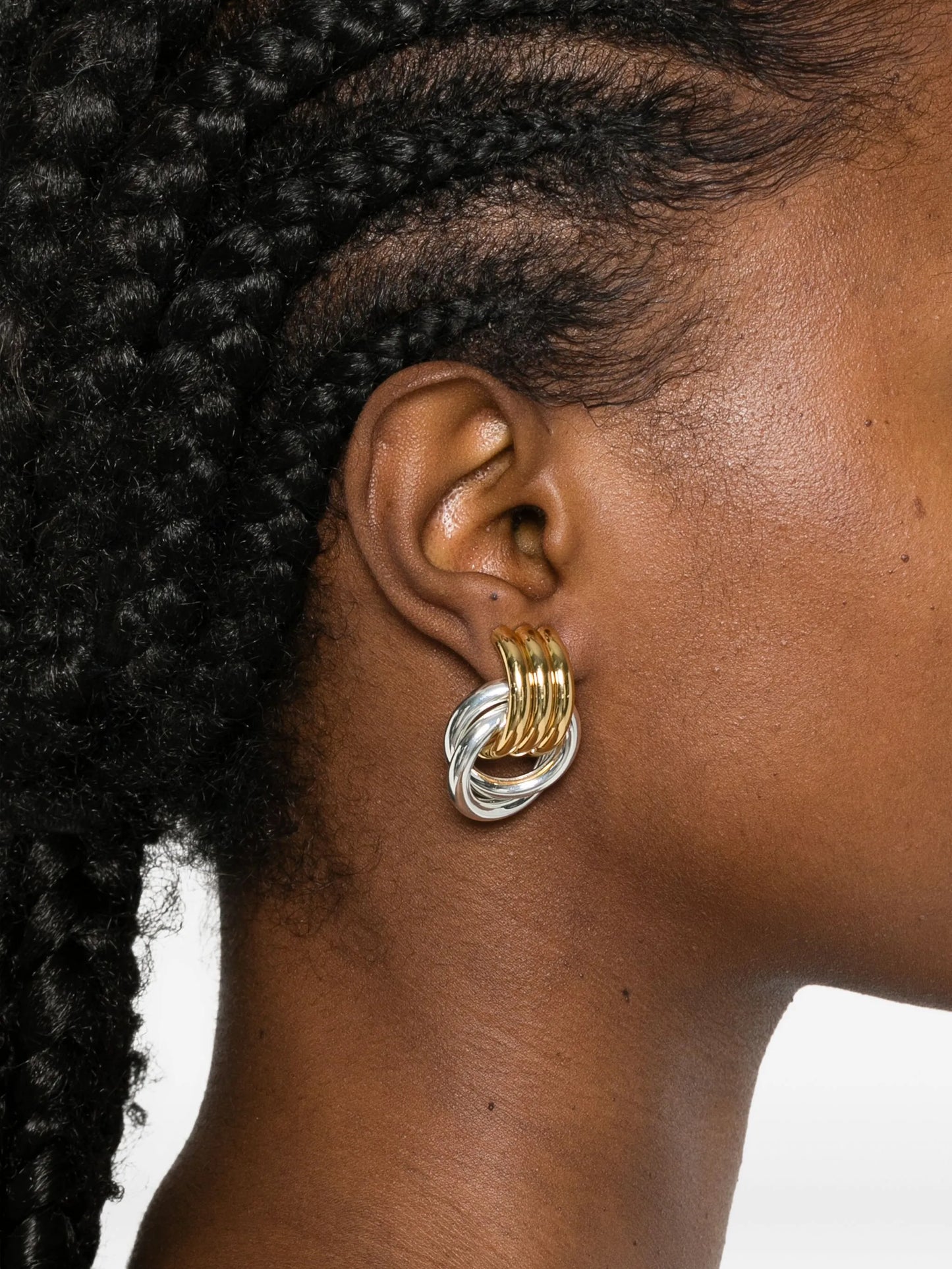 mini Knot mixed earrings