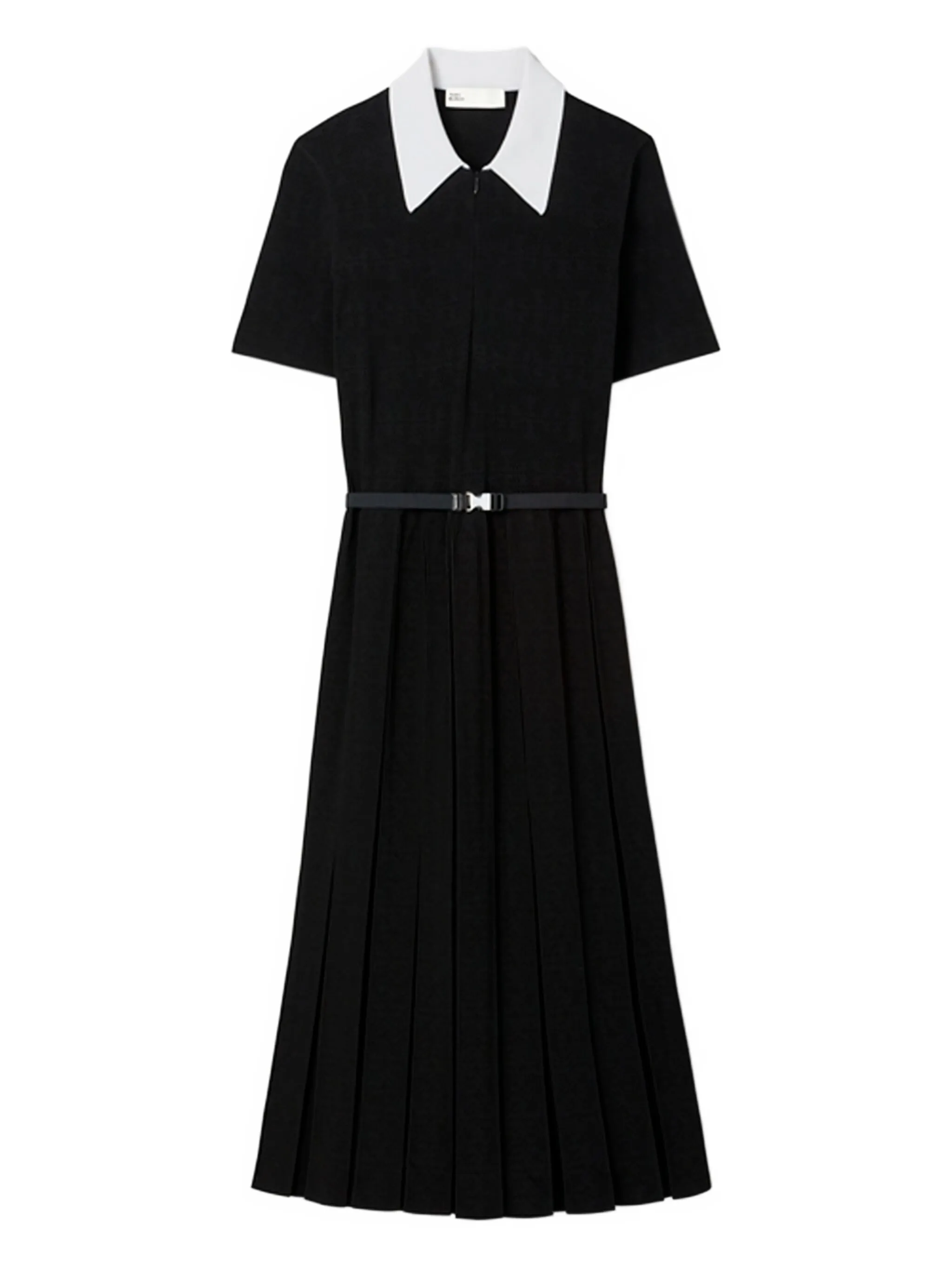 T Monogram pleated dress