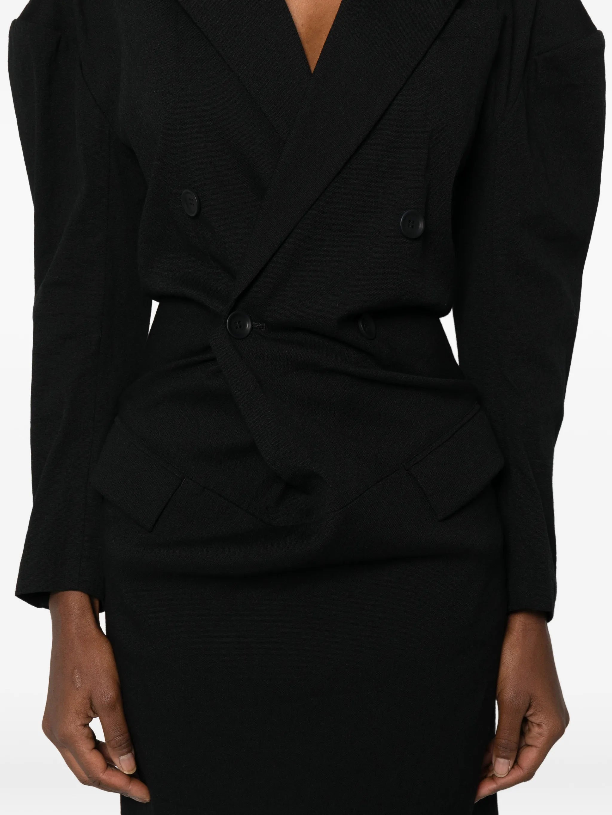 Like Torso Like Blazer maxi dress