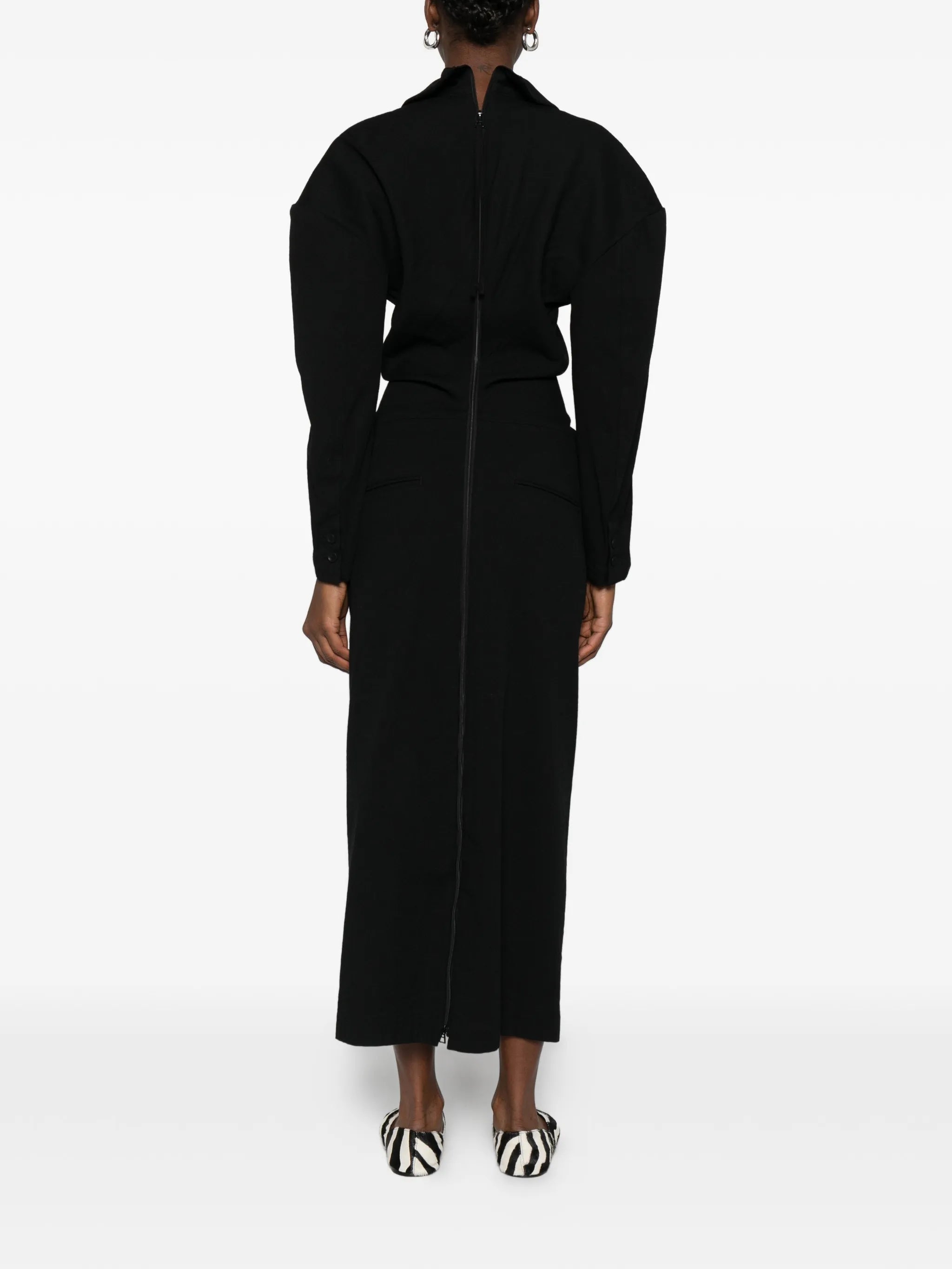Like Torso Like Blazer maxi dress