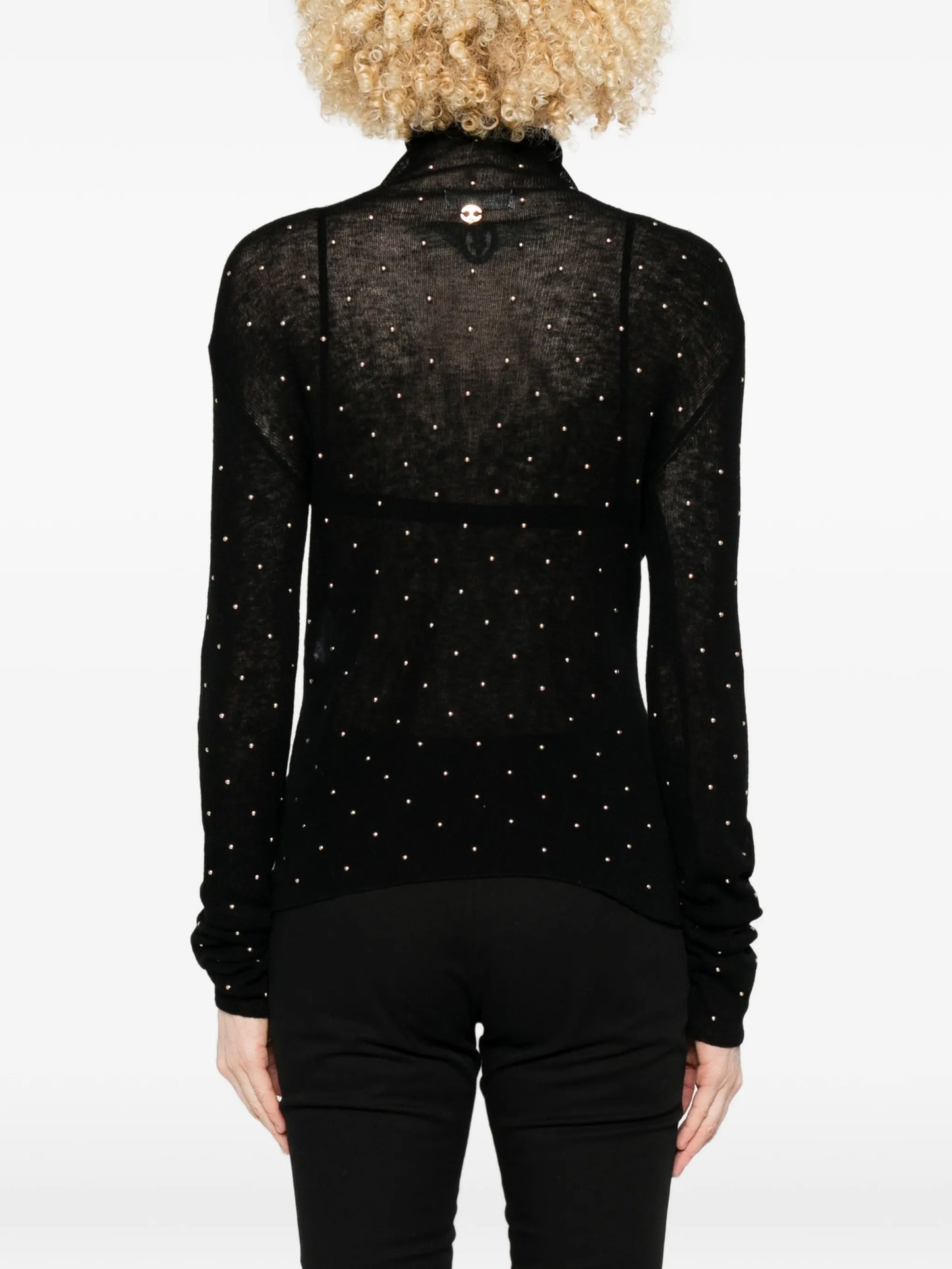 roll-neck top
