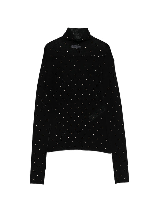 roll-neck top