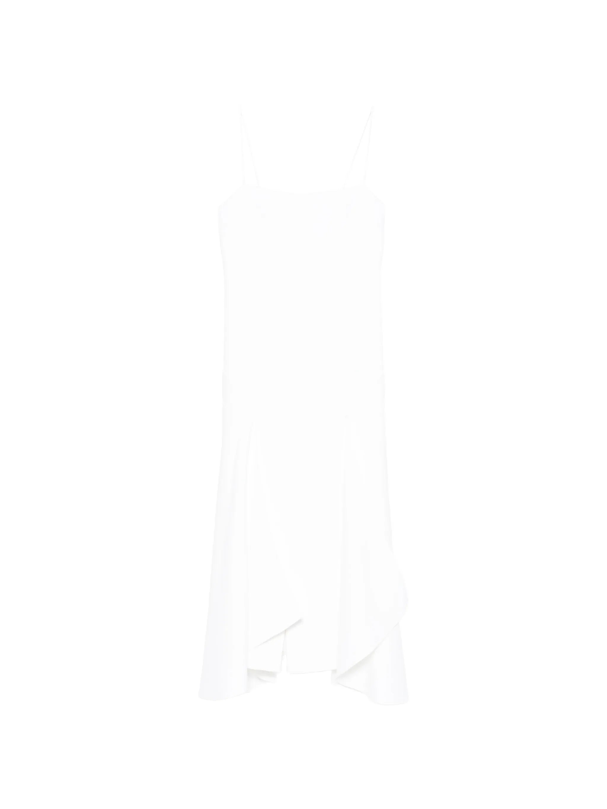 cascade strap dress