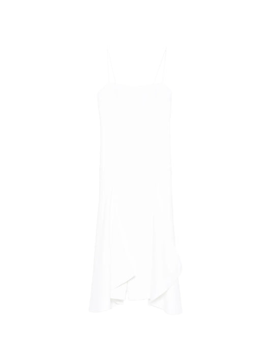 cascade strap dress