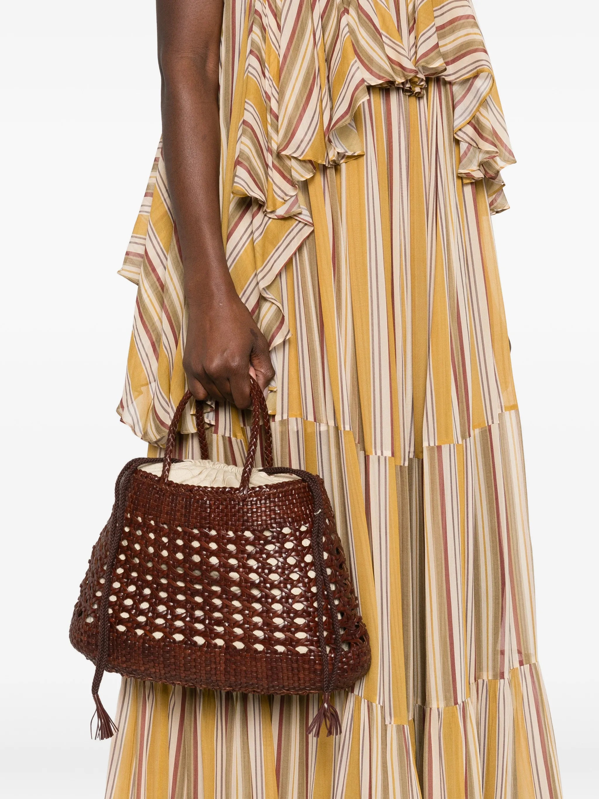 Santa Cano interwoven tote bag