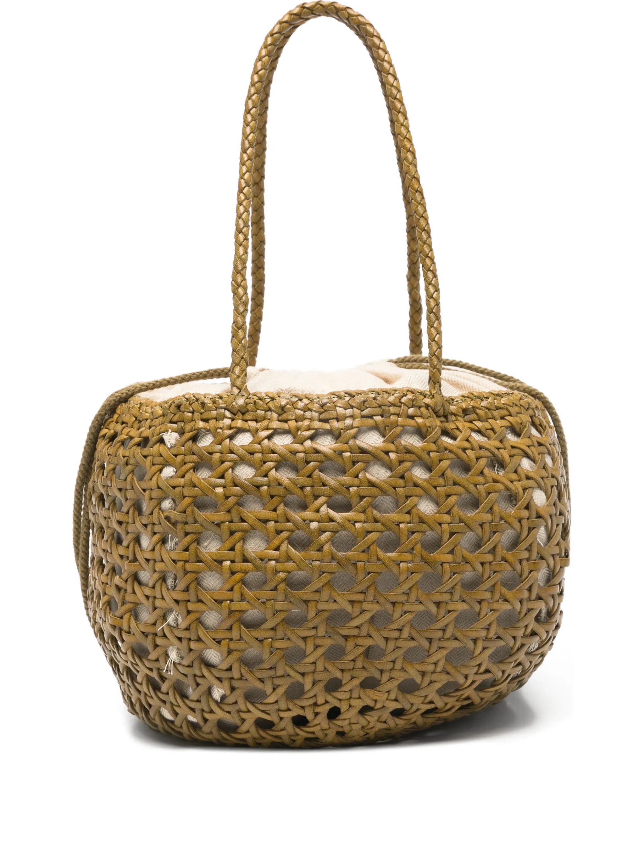 Joventus woven bucket bag